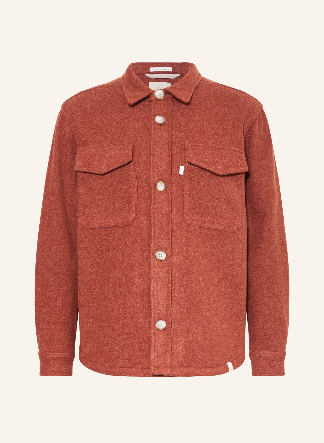 COLOURS & SONS Overjacket: COGNAC