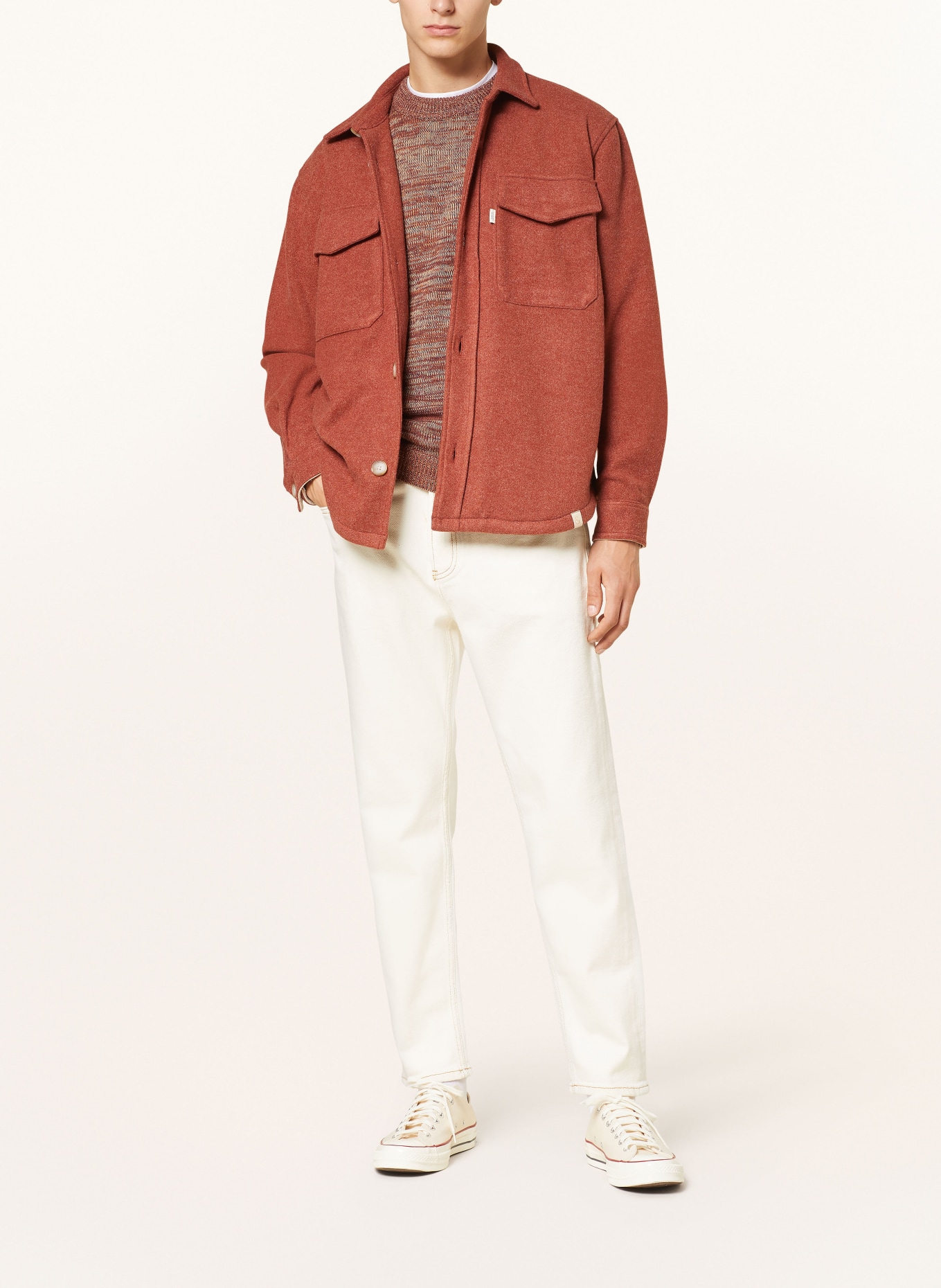 COLOURS & SONS Overjacket: COGNAC