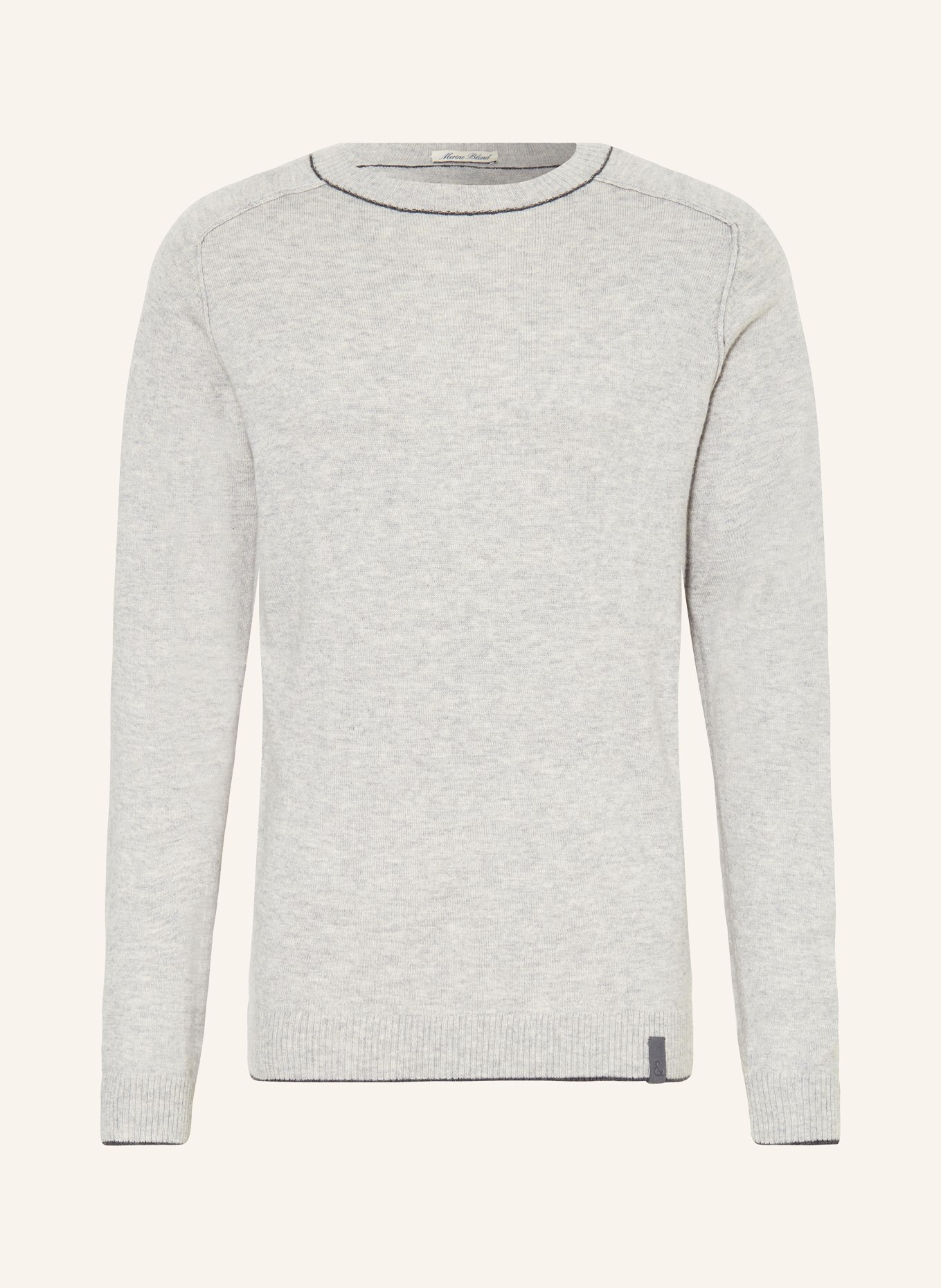 COLOURS & SONS Sweater, Color: LIGHT GRAY (Image 1)