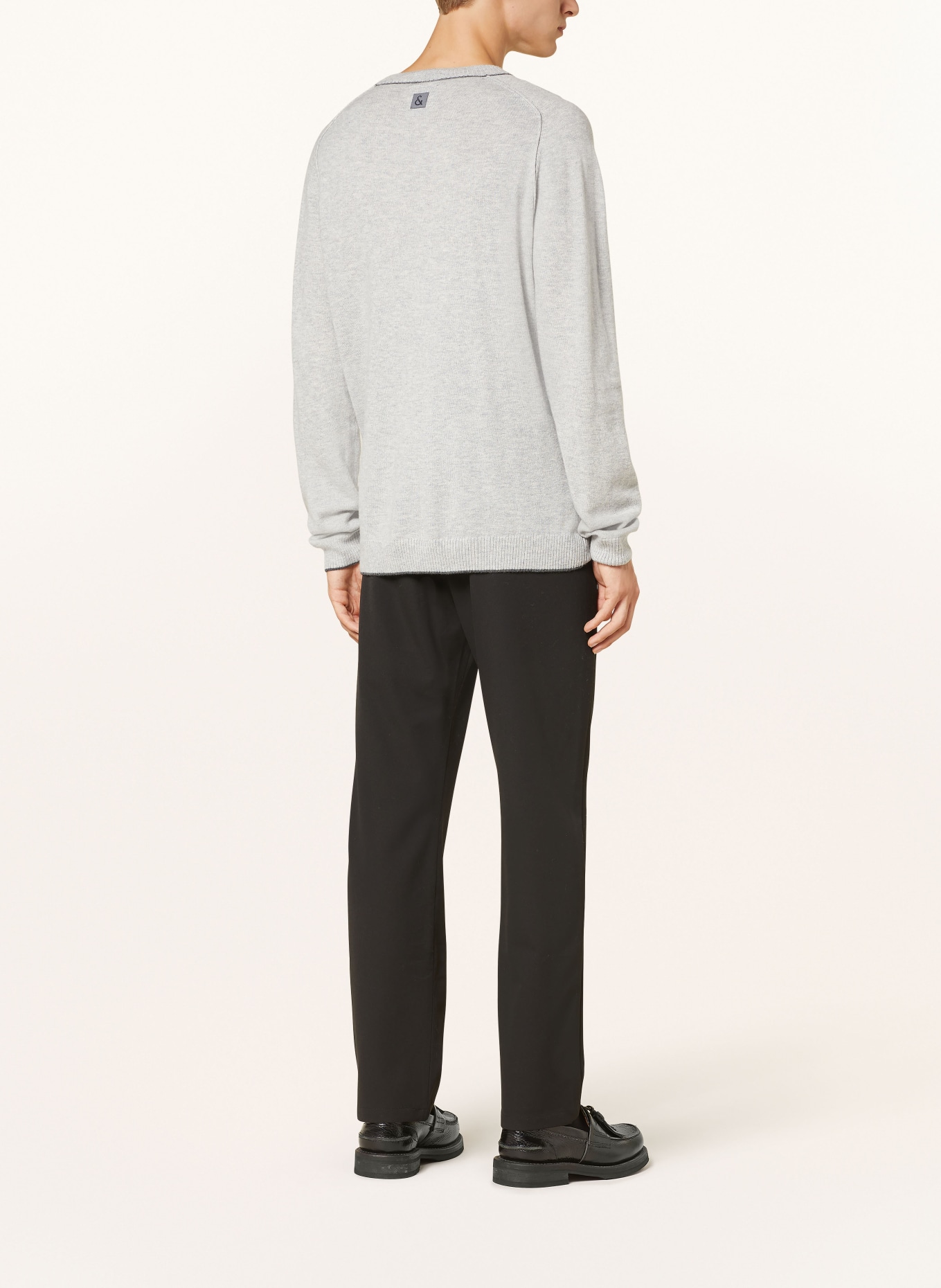 COLOURS & SONS Sweater, Color: LIGHT GRAY (Image 3)