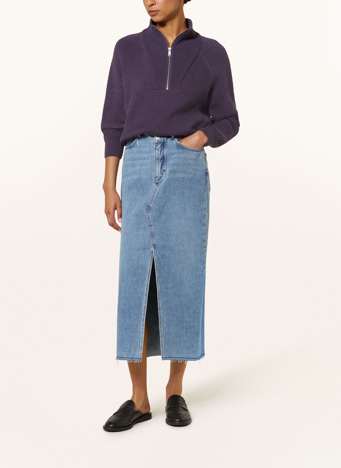 ARMEDANGELS Jeansrock KITAARI, Farbe: BLAU (Bild 2)