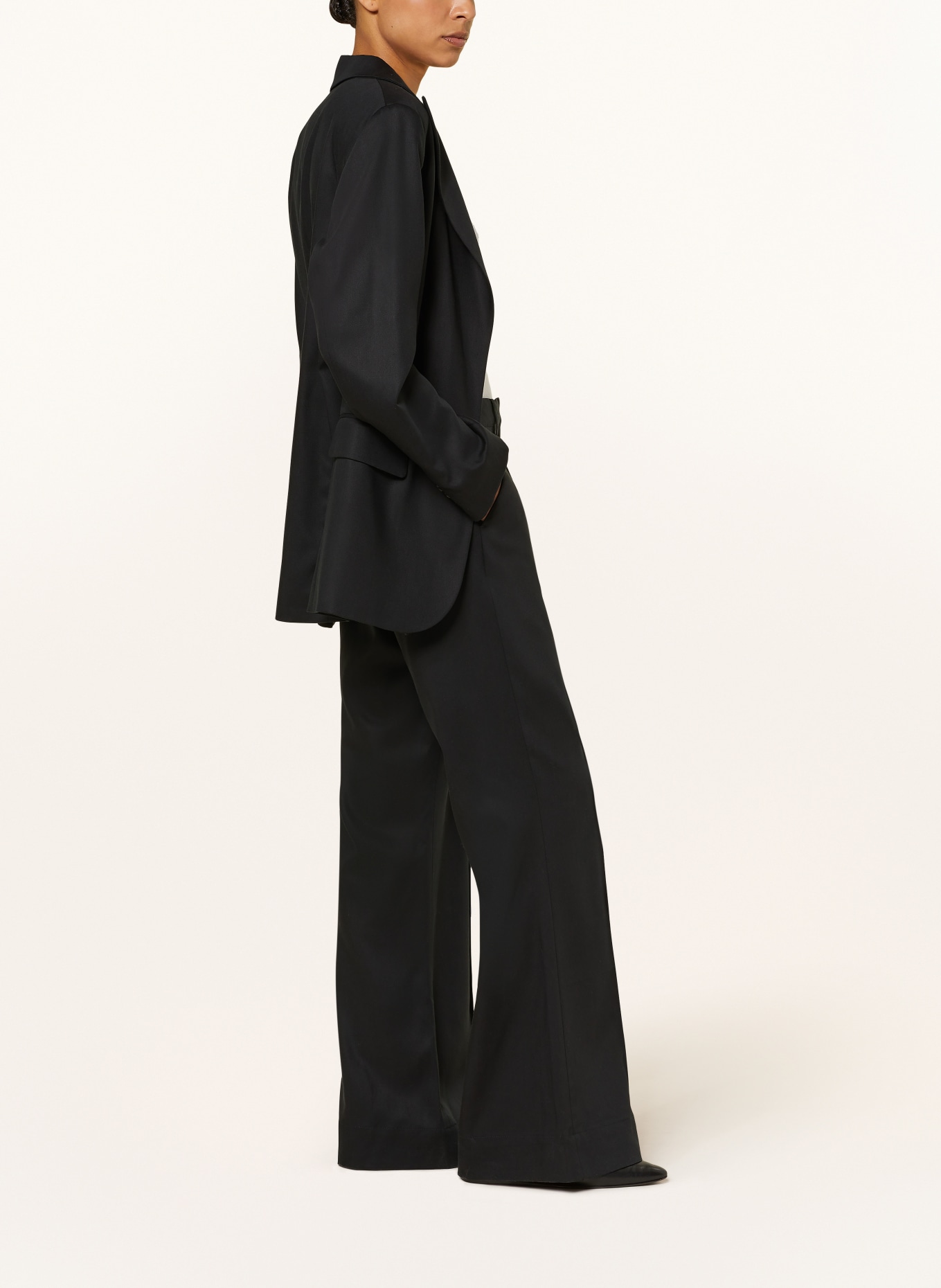 ARMEDANGELS Marlenehose XENNAA: SCHWARZ