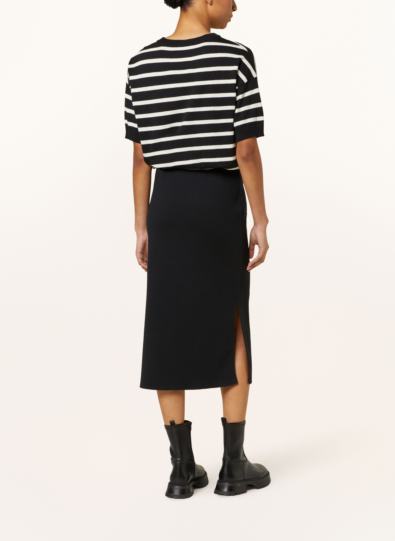 ARMEDANGELS Knit skirt MAALIN, Color: BLACK (Image 3)