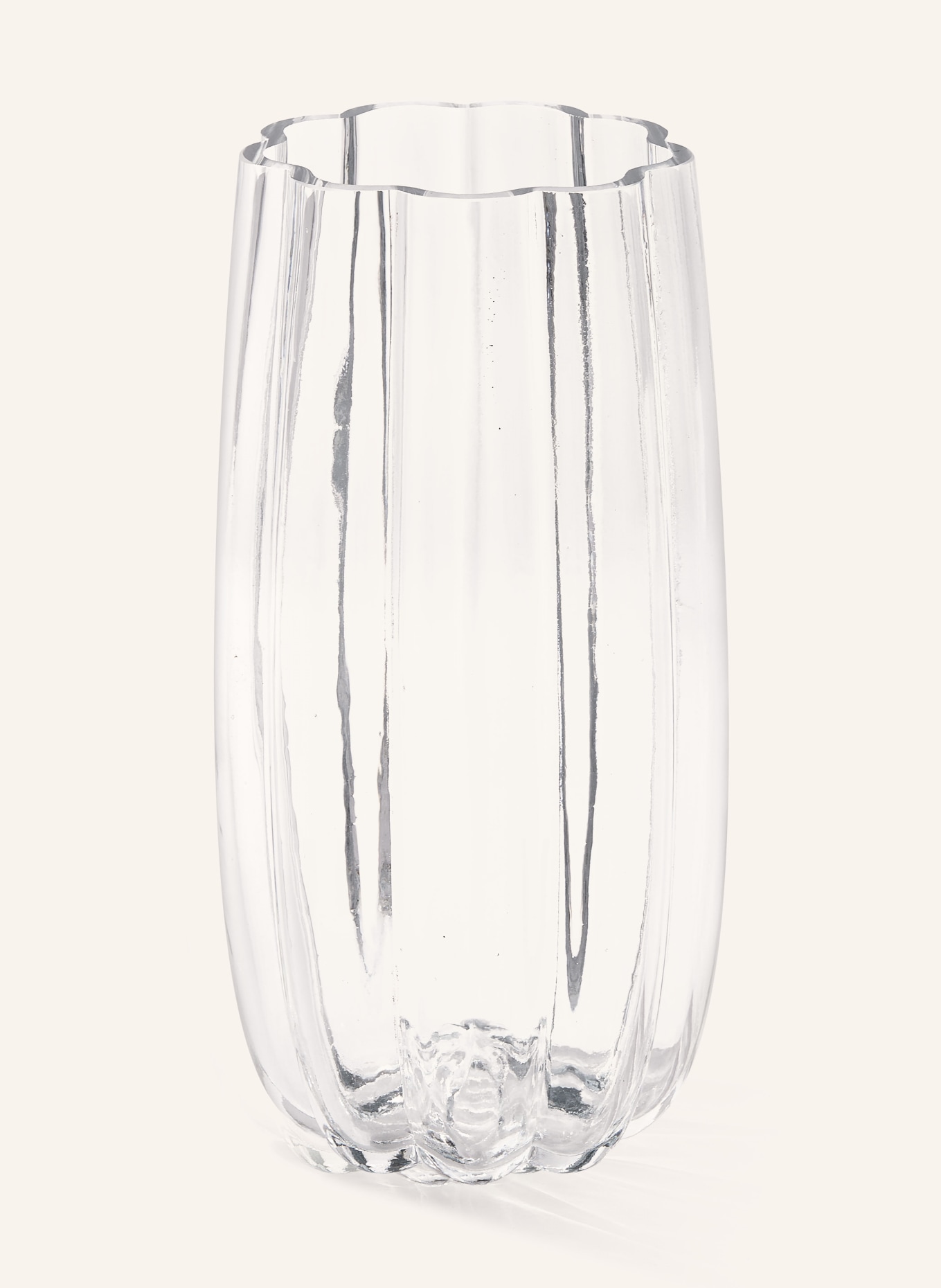 POLSPOTTEN Vase MELON M, Color: WHITE (Image 1)
