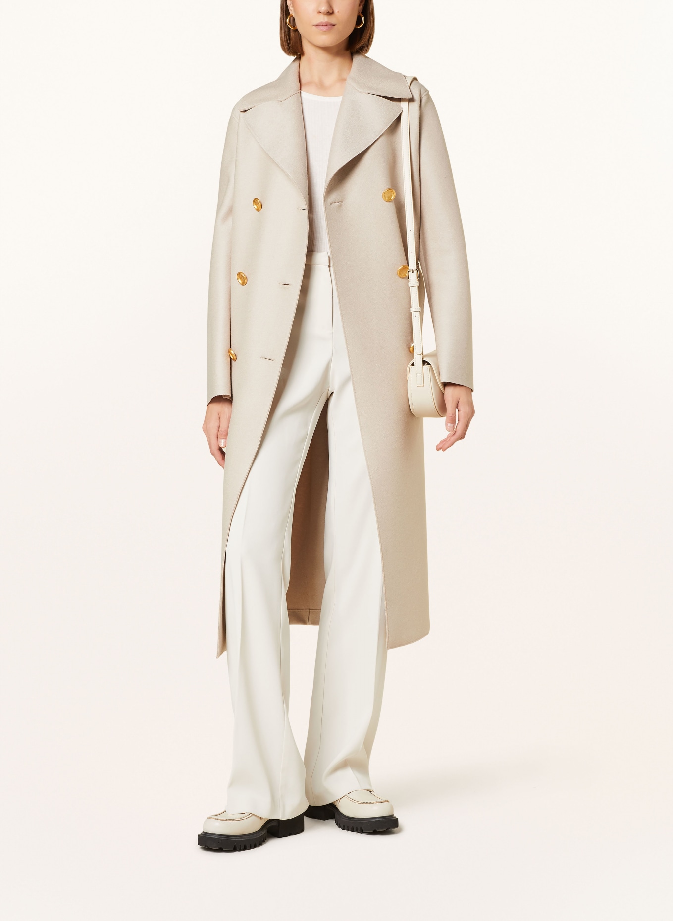 Harris wharf trench coat clearance