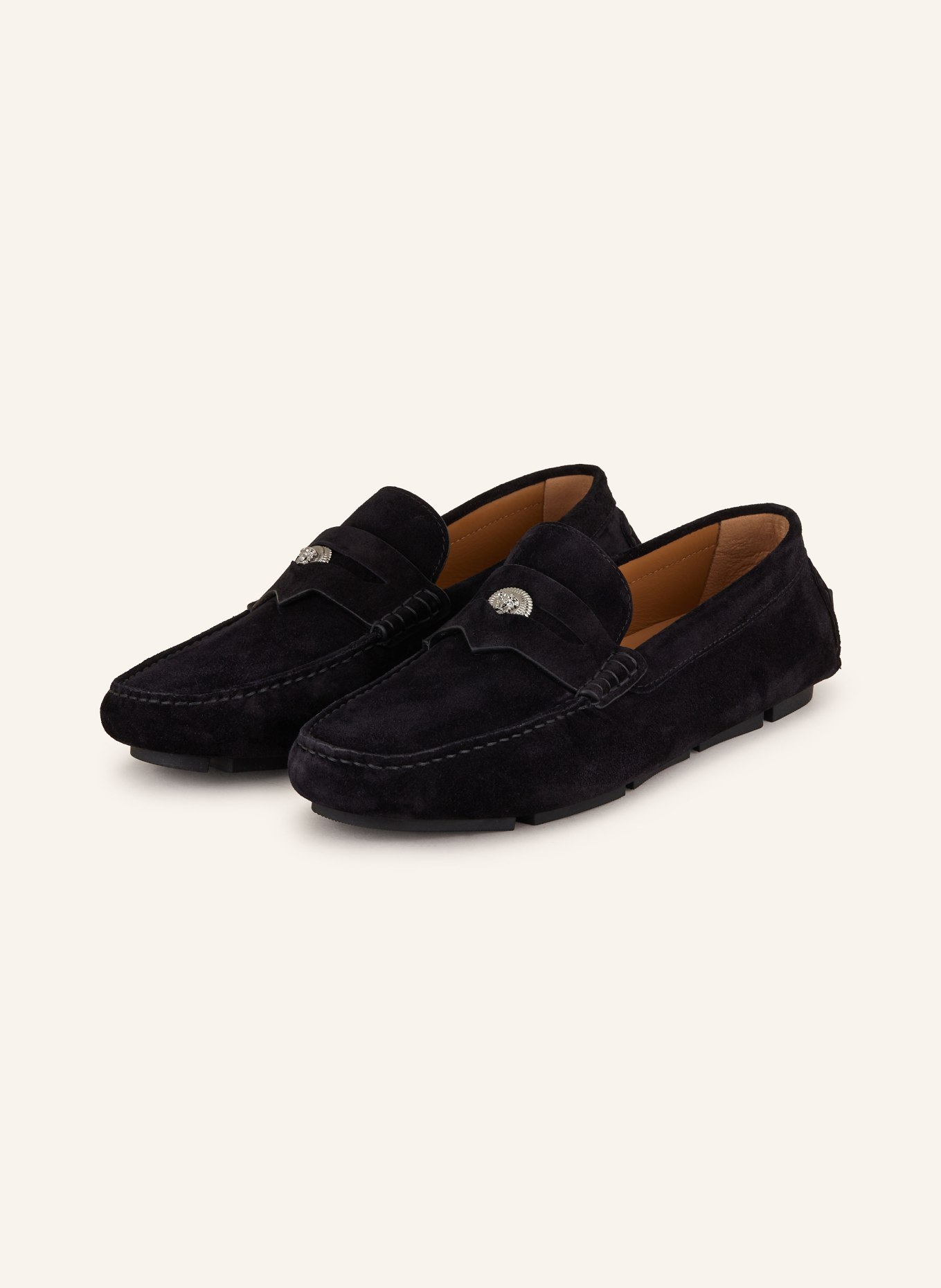 VERSACE Penny-Loafer, Farbe: SCHWARZ (Bild 1)