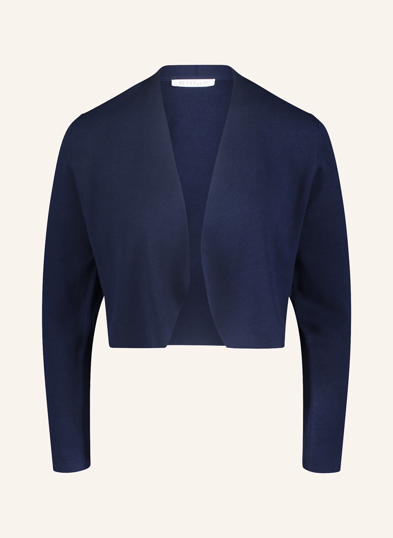 BETTY&CO Knitted bolero in dark blue