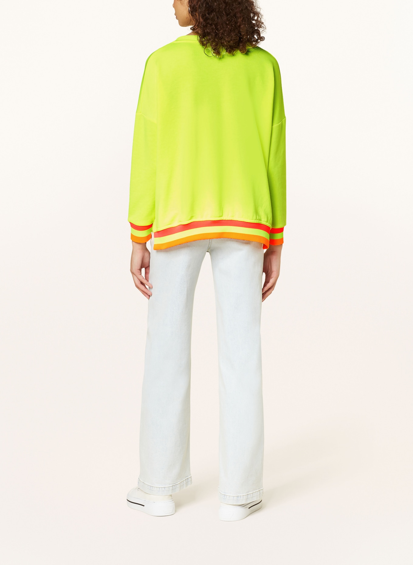 miss goodlife Sweatshirt, Color: NEON YELLOW/ NEON PINK/ NEON ORANGE (Image 3)