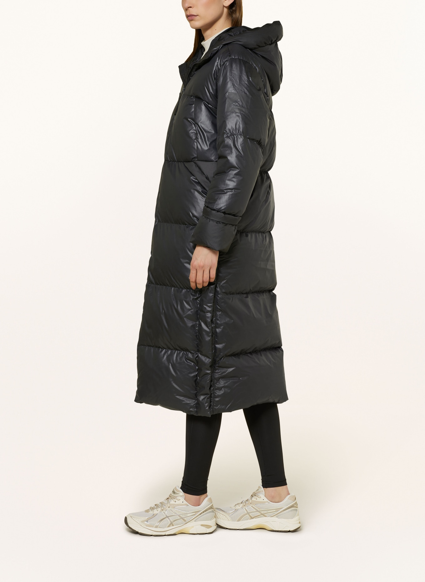 adidas Dauenmantel BIG BAFFLE: SCHWARZ