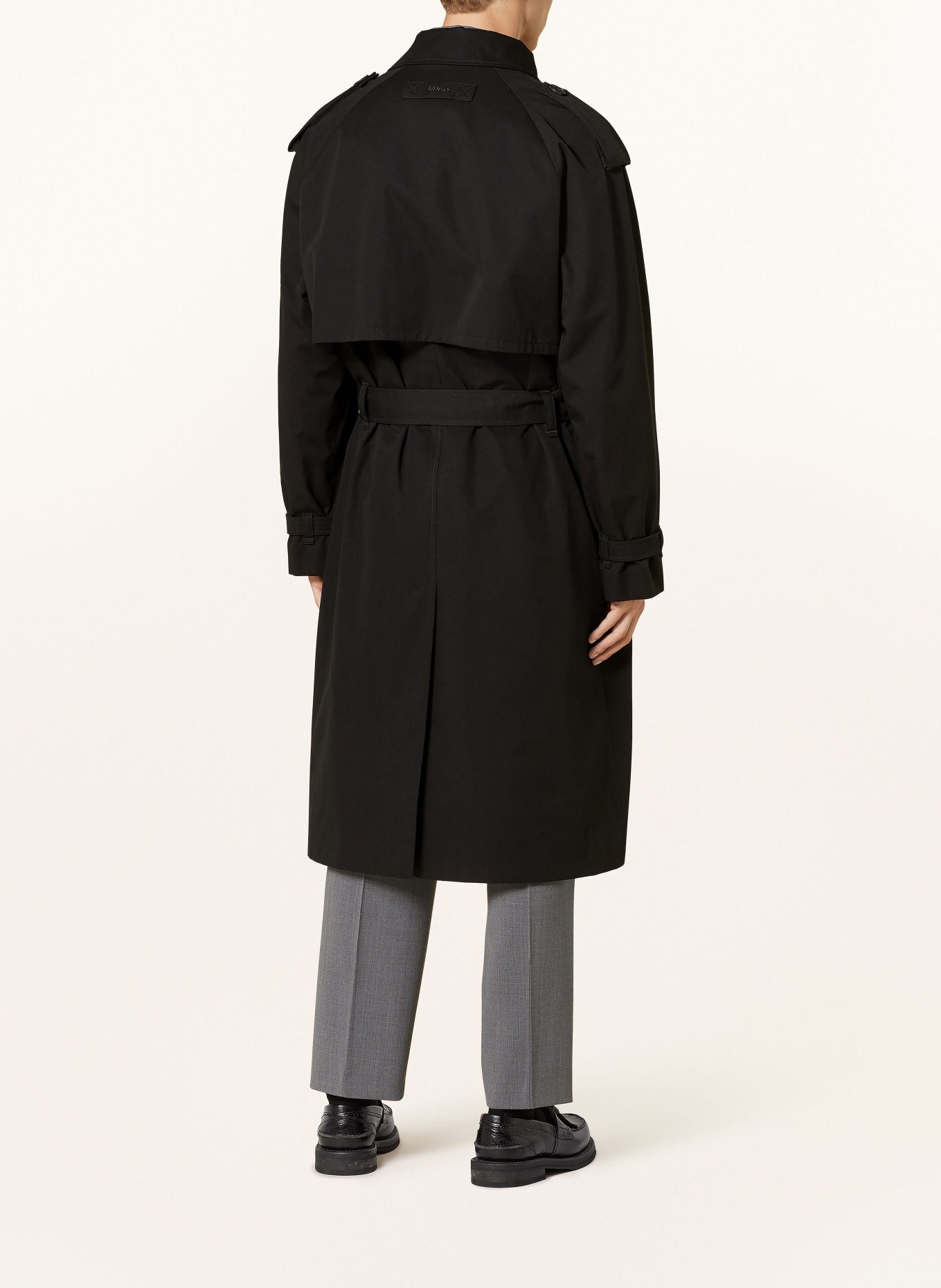 HUGO Trenchcoat MERLYN: SCHWARZ