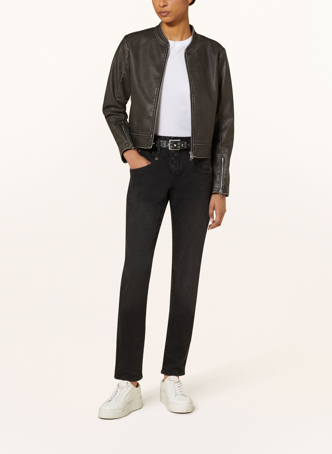 Herrlicher Jeans SHRYA, Farbe: 856 black dull (Bild 2)