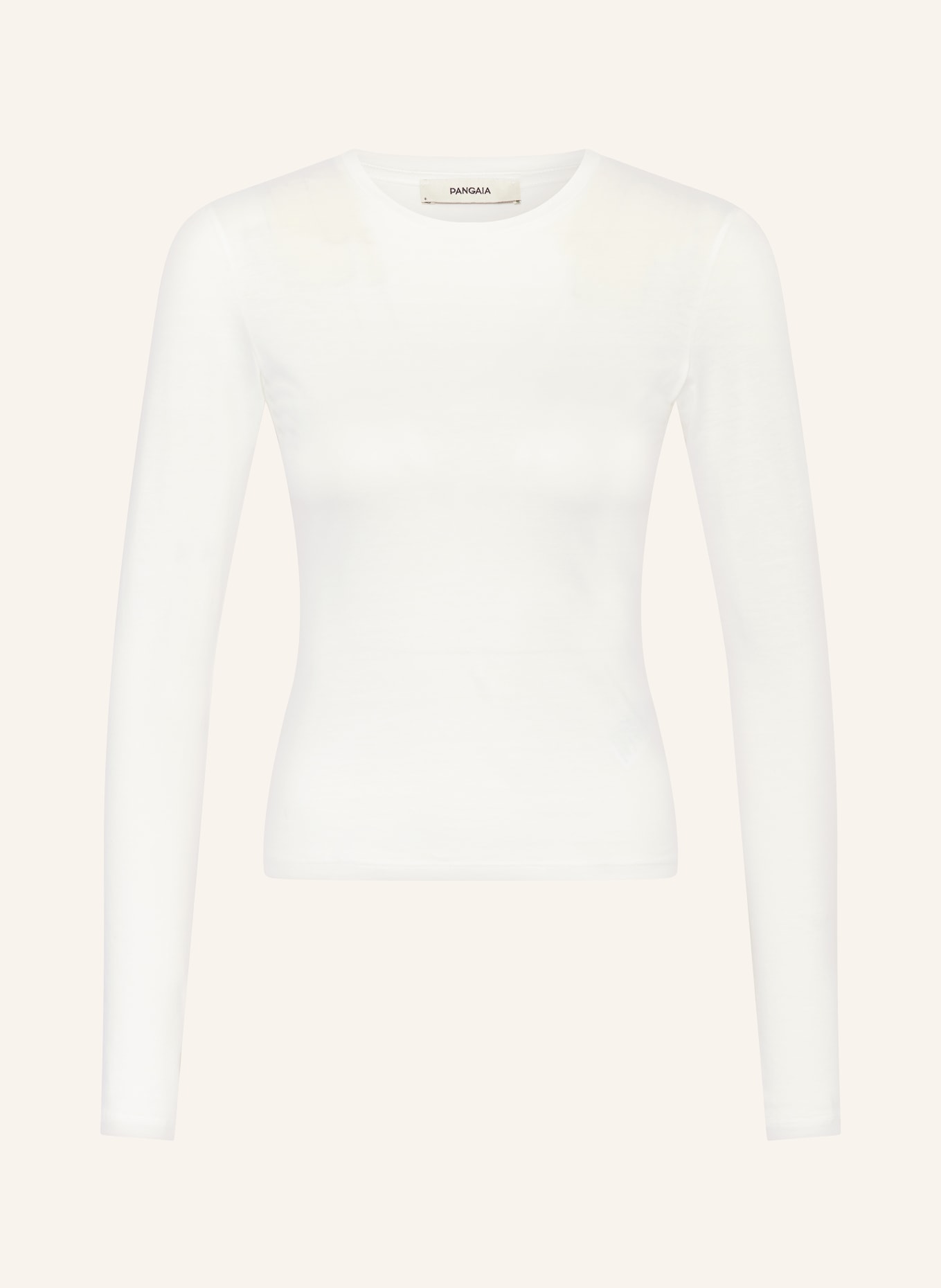 PANGAIA Long sleeve shirt, Color: WHITE (Image 1)