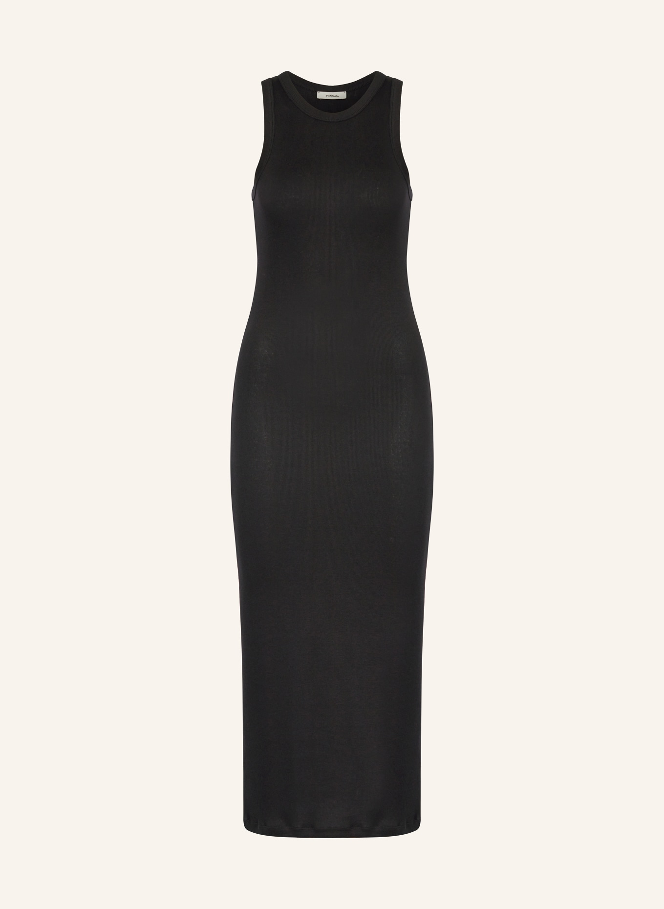 PANGAIA Jersey dress, Color: BLACK (Image 1)