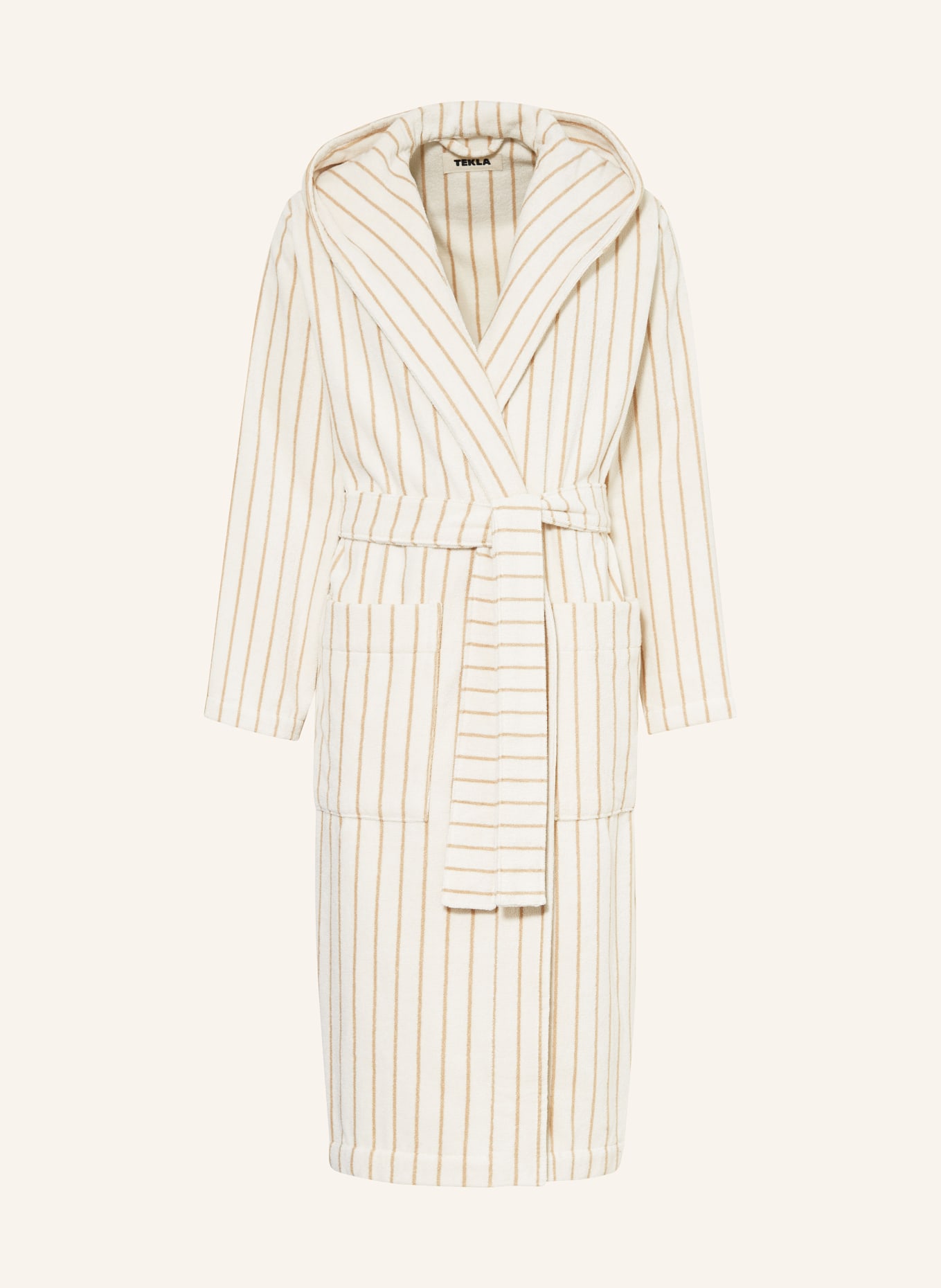 TEKLA Unisex bathrobe SIENNA, Color: CREAM/ BEIGE (Image 1)