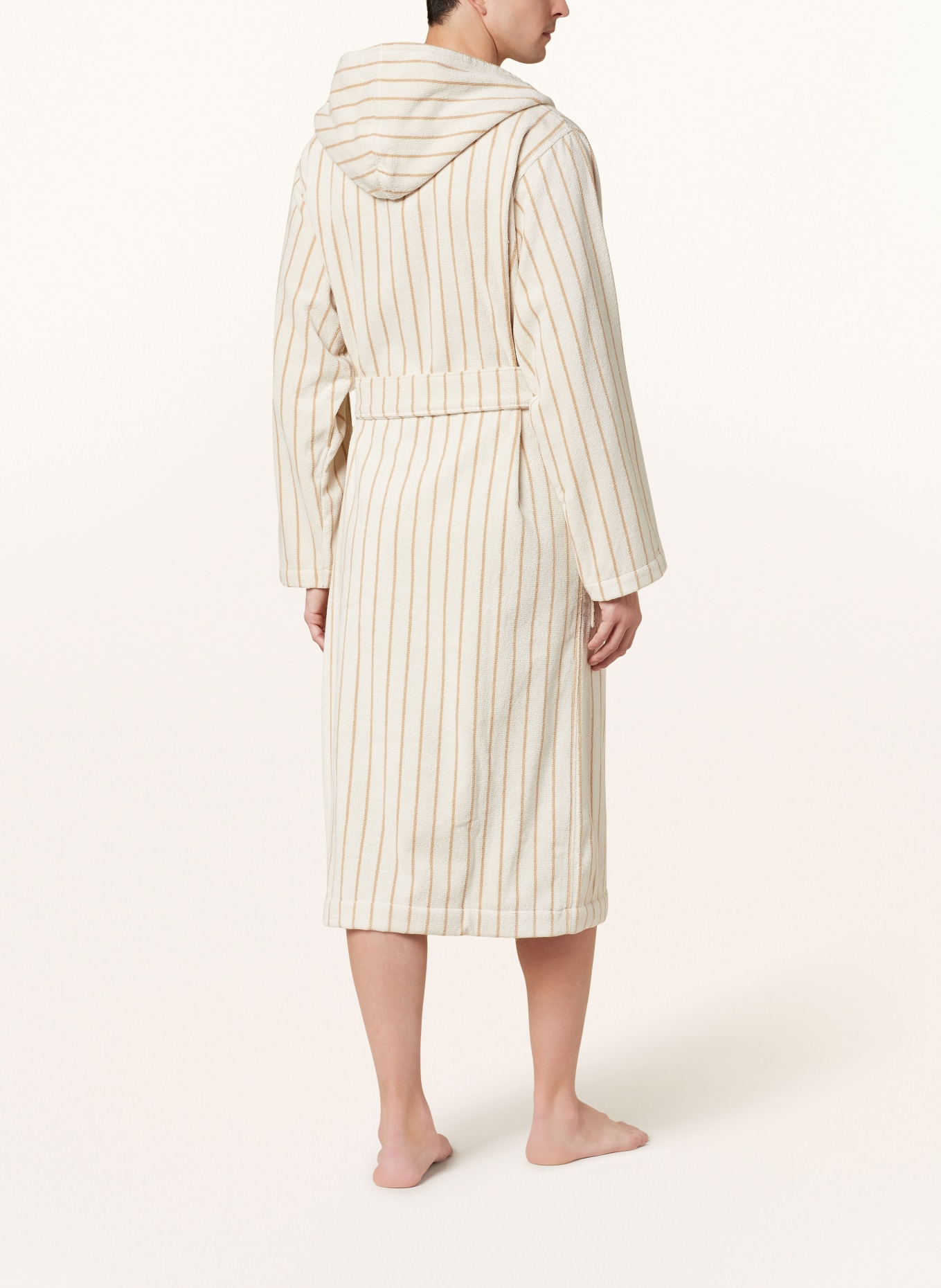 TEKLA Unisex bathrobe SIENNA, Color: CREAM/ BEIGE (Image 3)