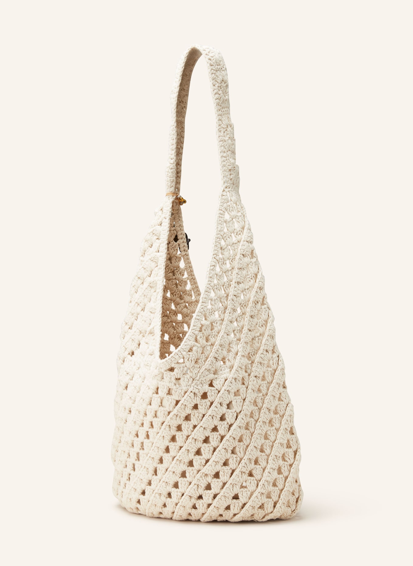 ANOKHI Hobo bag HIPPIE, Color: CREAM (Image 2)