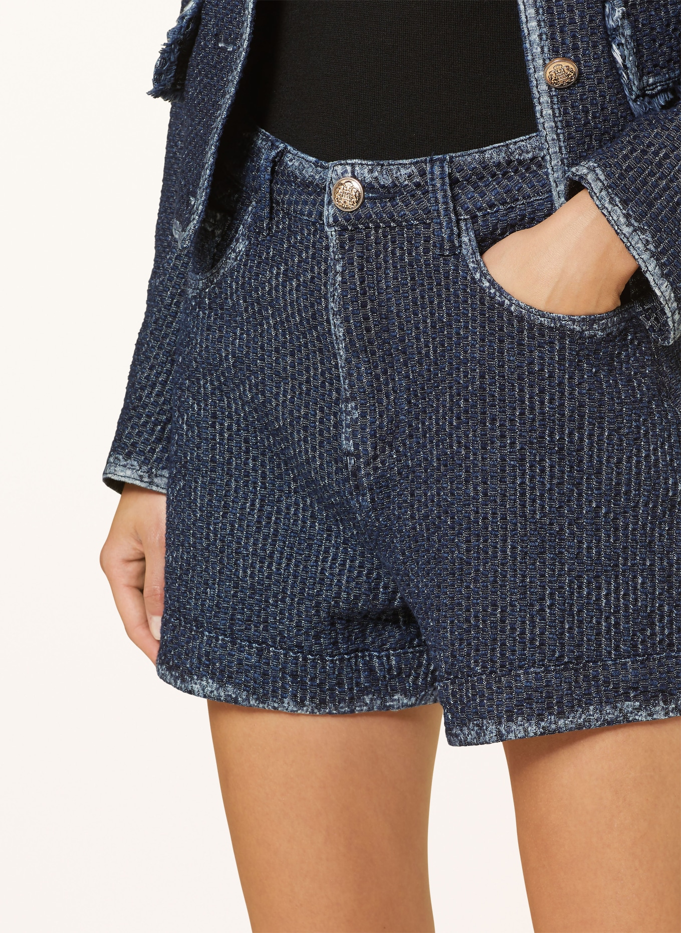 SUNCOO Shorts KENY in Jeansoptik: BLAU