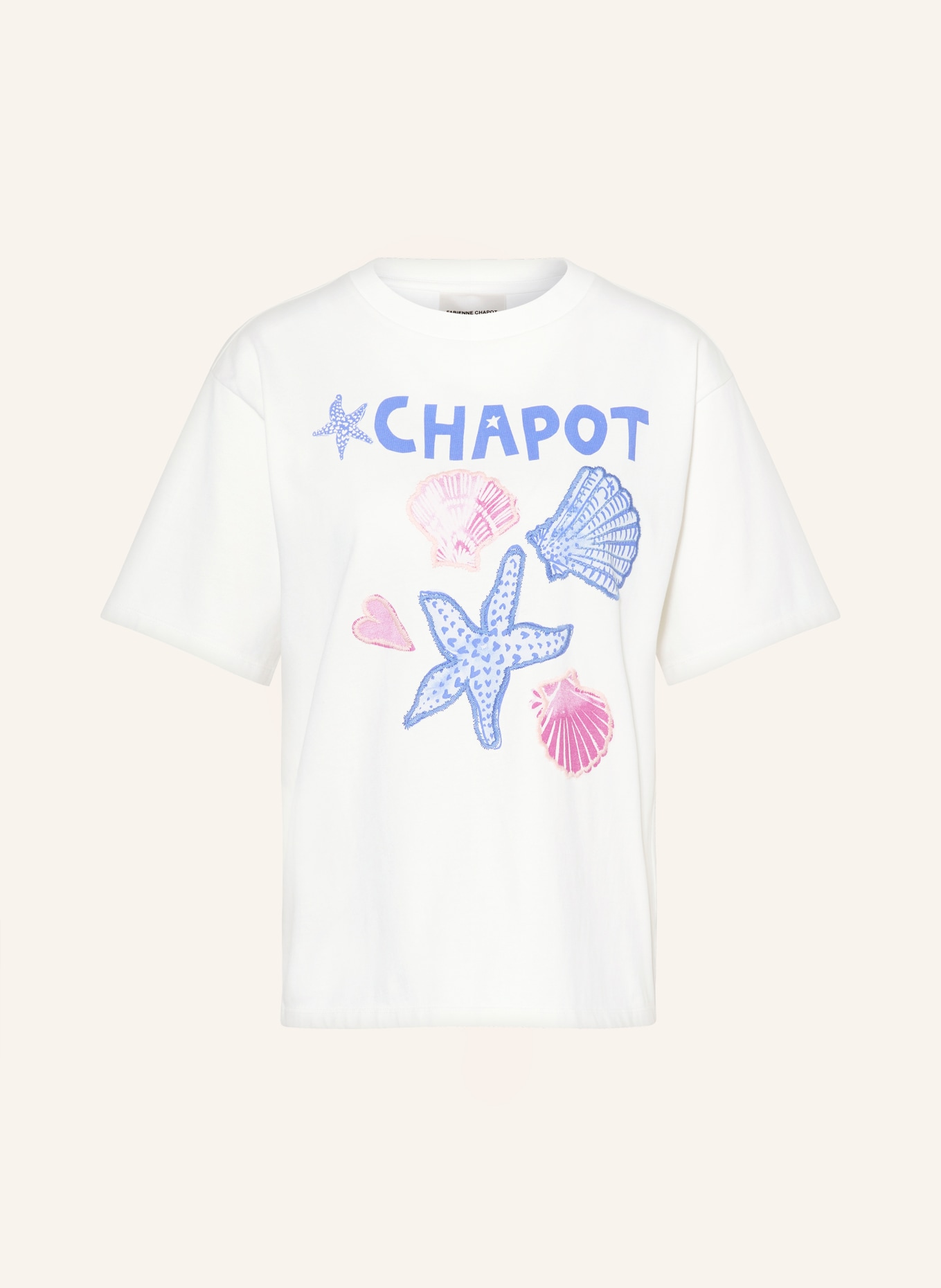 FABIENNE CHAPOT T-shirt STEVE, Color: WHITE (Image 1)