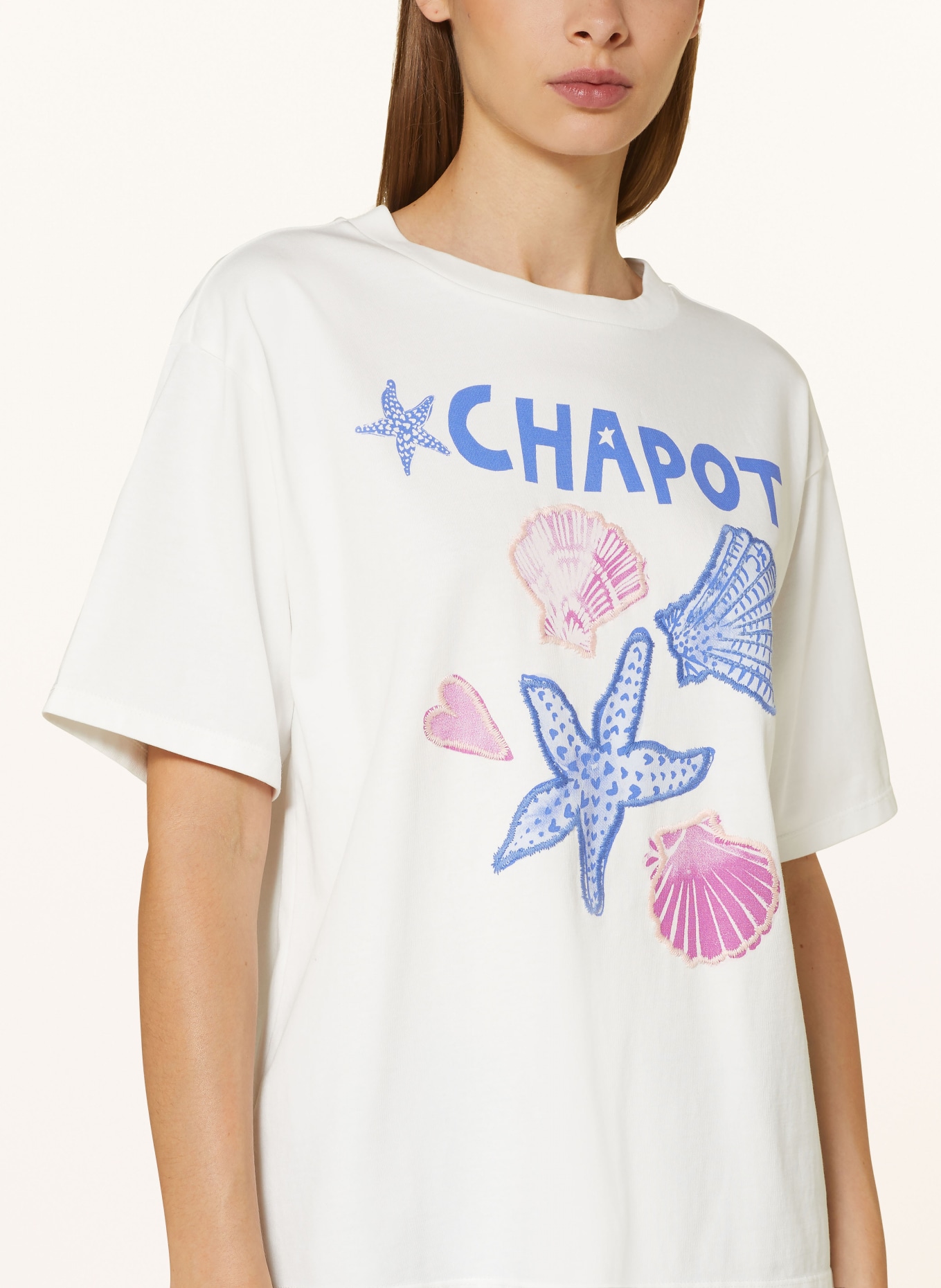 FABIENNE CHAPOT T-shirt STEVE, Color: WHITE (Image 4)