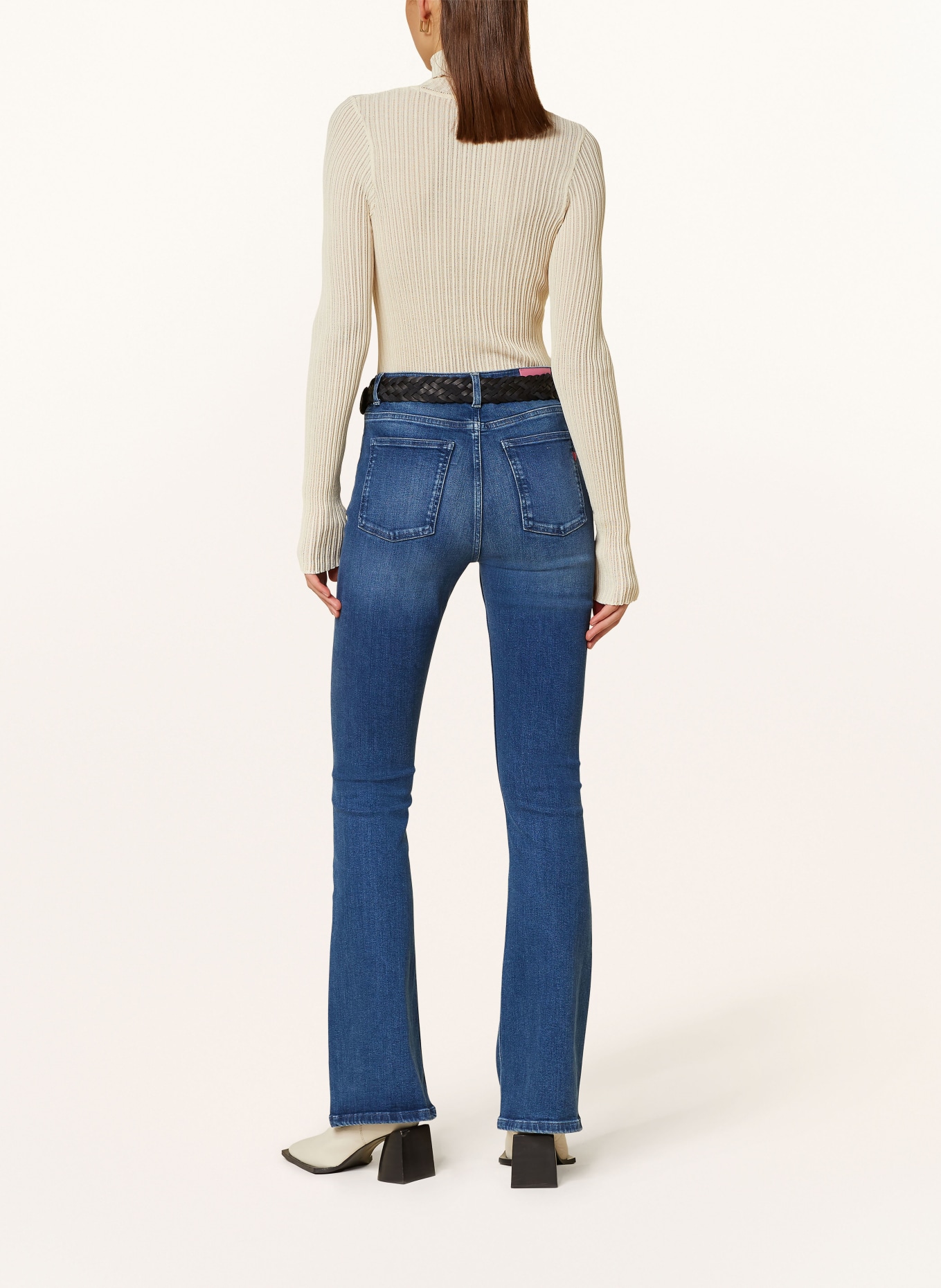 FABIENNE CHAPOT Flared jeans EVA FLARE, Color: 3335 Classic Blue (Image 3)