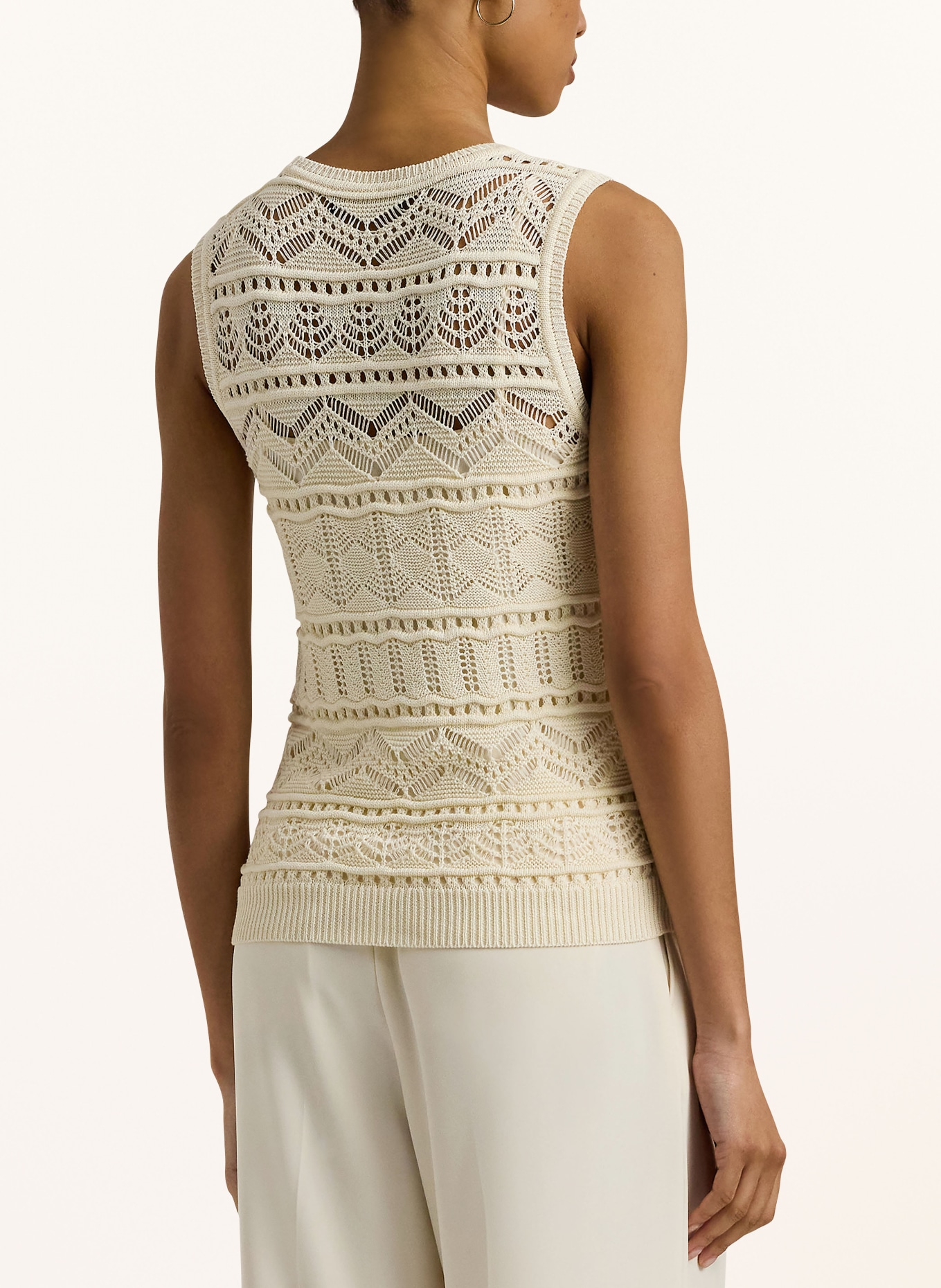 LAUREN RALPH LAUREN Knit top, Color: ECRU (Image 3)