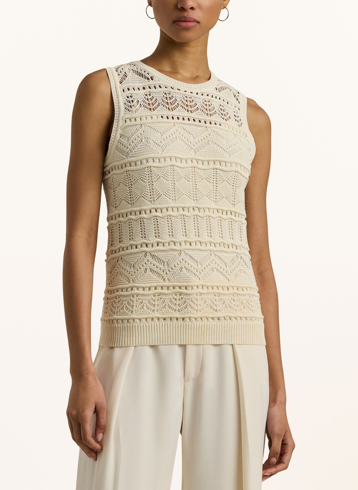 LAUREN RALPH LAUREN Knit top, Color: ECRU (Image 4)