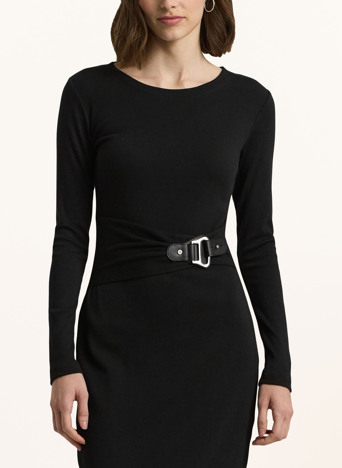 LAUREN RALPH LAUREN Kleid: SCHWARZ