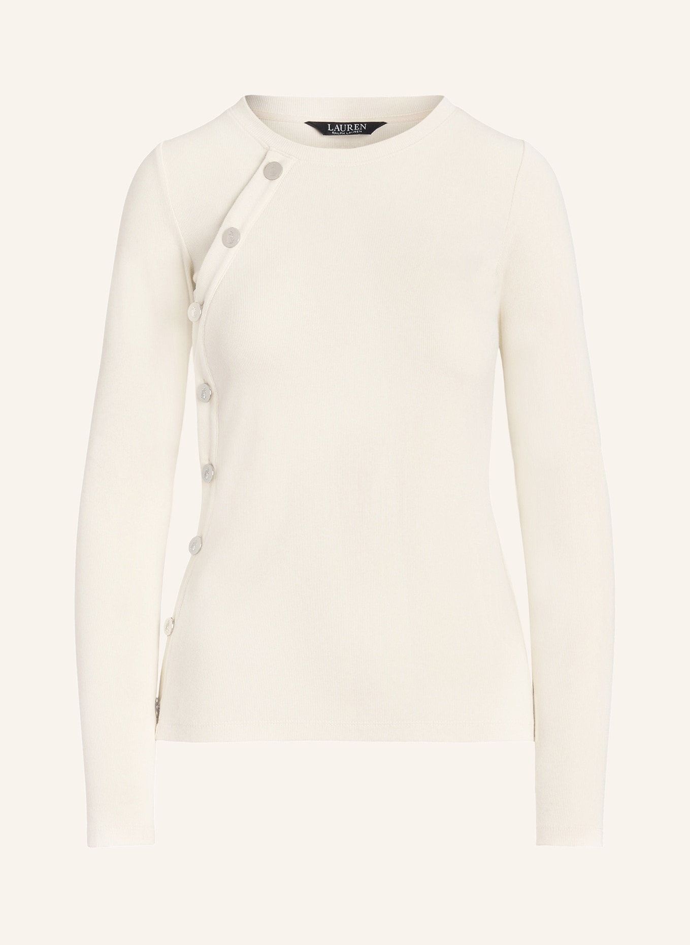 diesel logo printed hoodie item Pullover, Farbe: CREME (Bild 1)