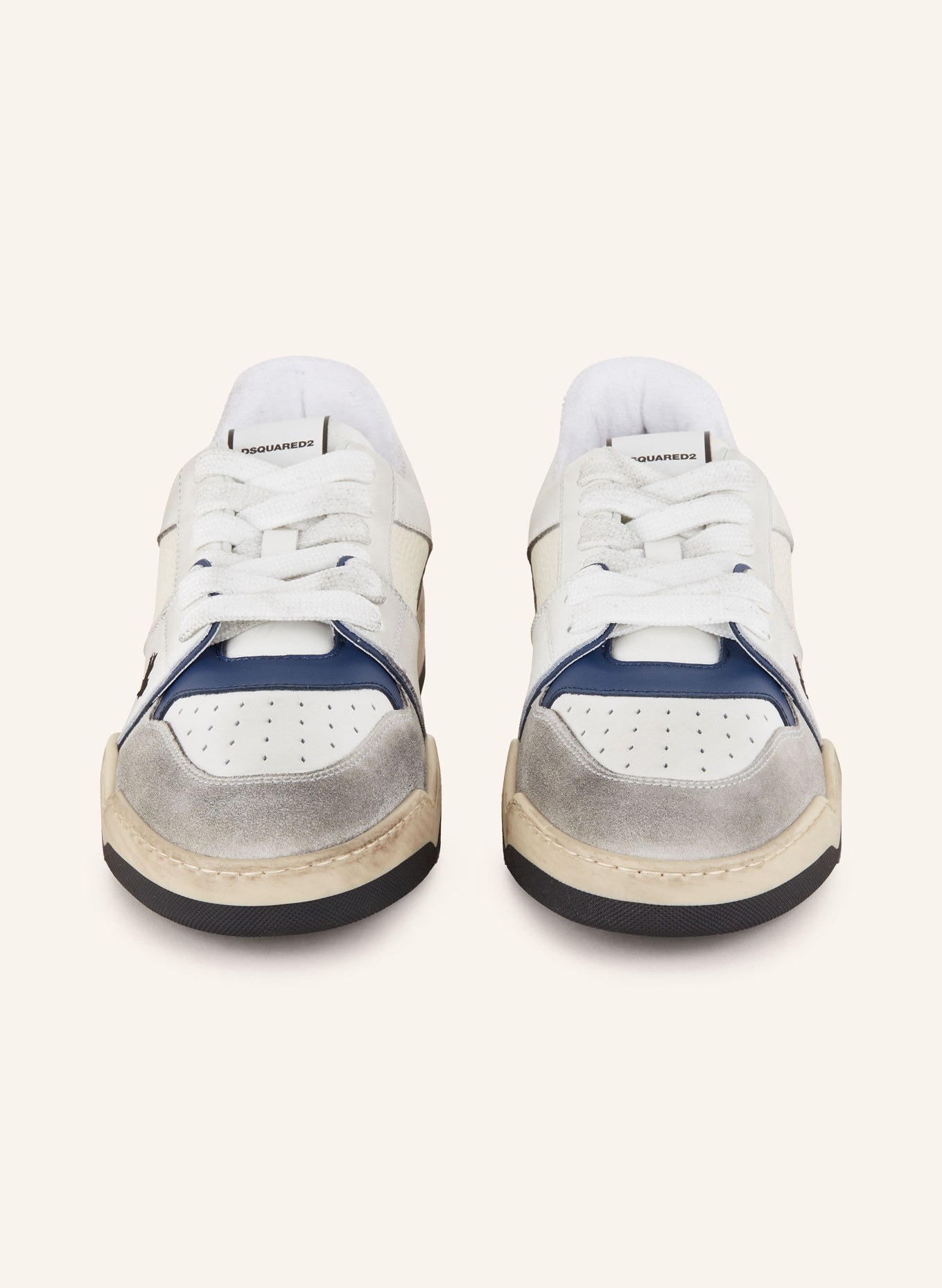 DSQUARED2 Sneaker SPIKER, Farbe: WEISS/ ROT/ GRAU (Bild 3)