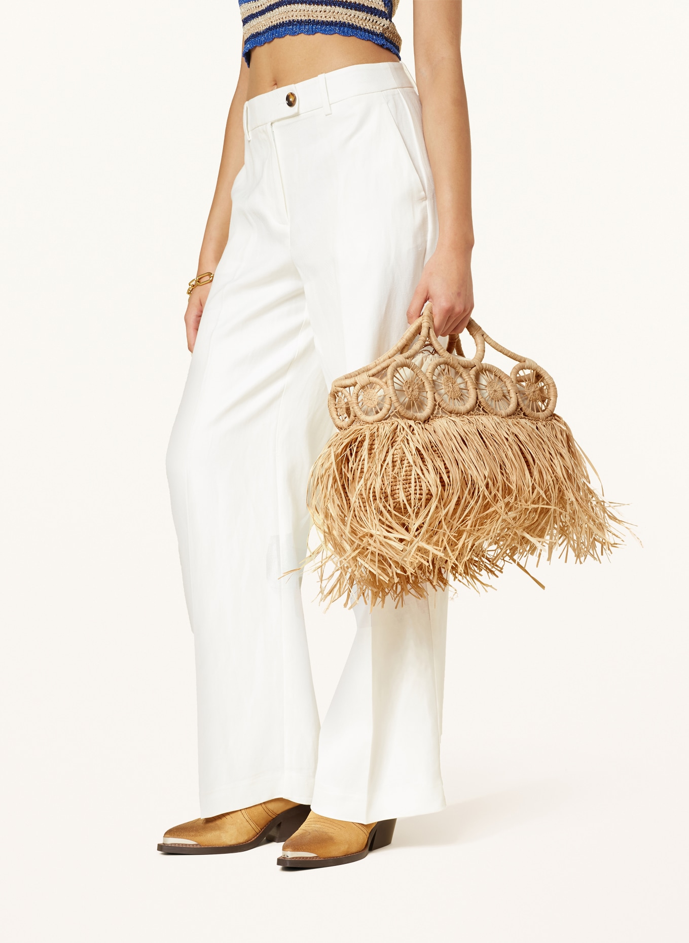 MADE FOR A WOMAN Handbag RIJA M: BEIGE