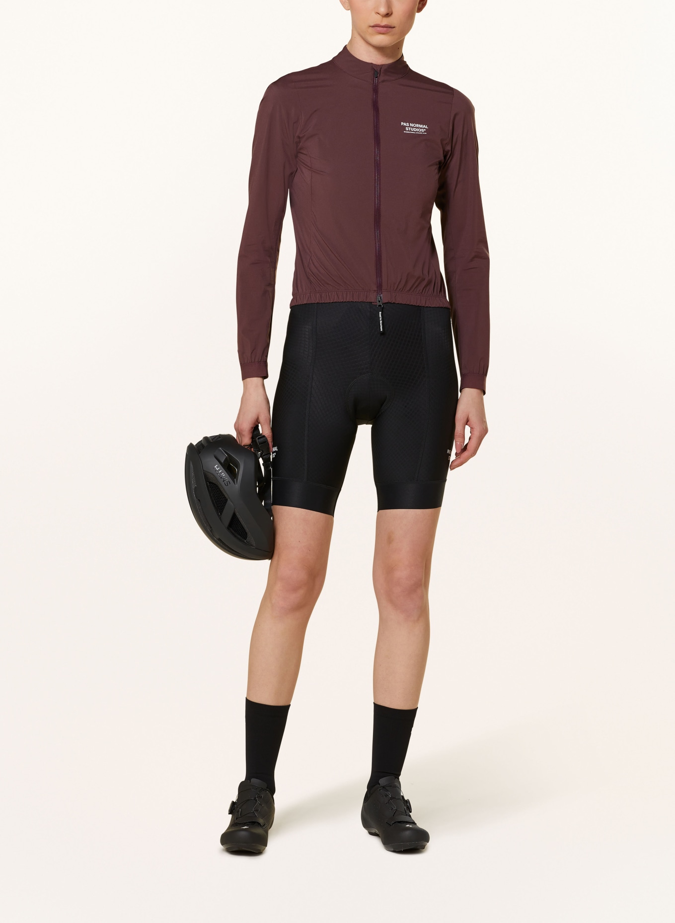 PAS NORMAL STUDIOS Radjacke MECHANISM STOW AWAY: DUNKELROT