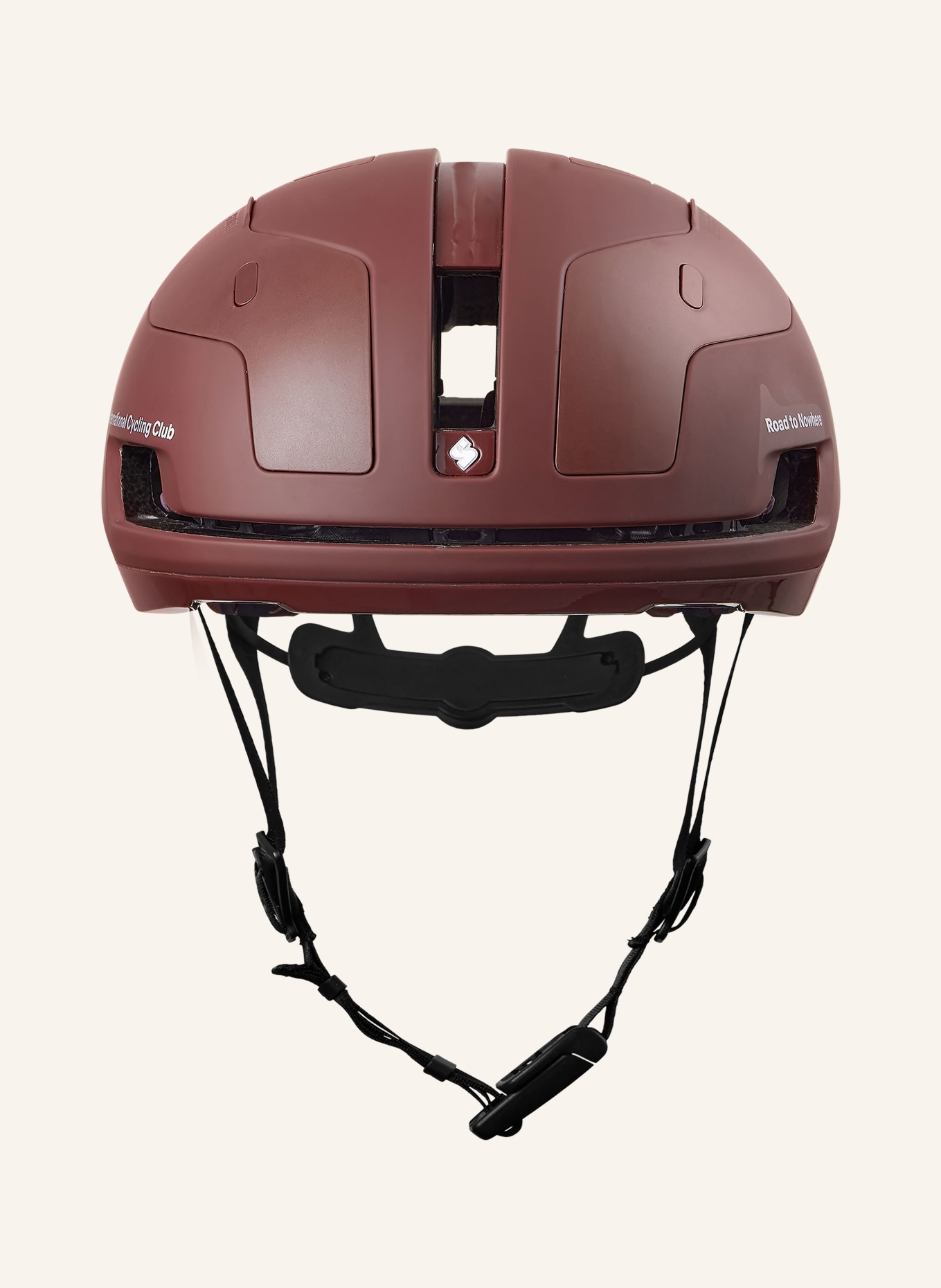 PAS NORMAL STUDIOS Fahrradhelm FALCONER AERO 2VI MIPS: DUNKELROT