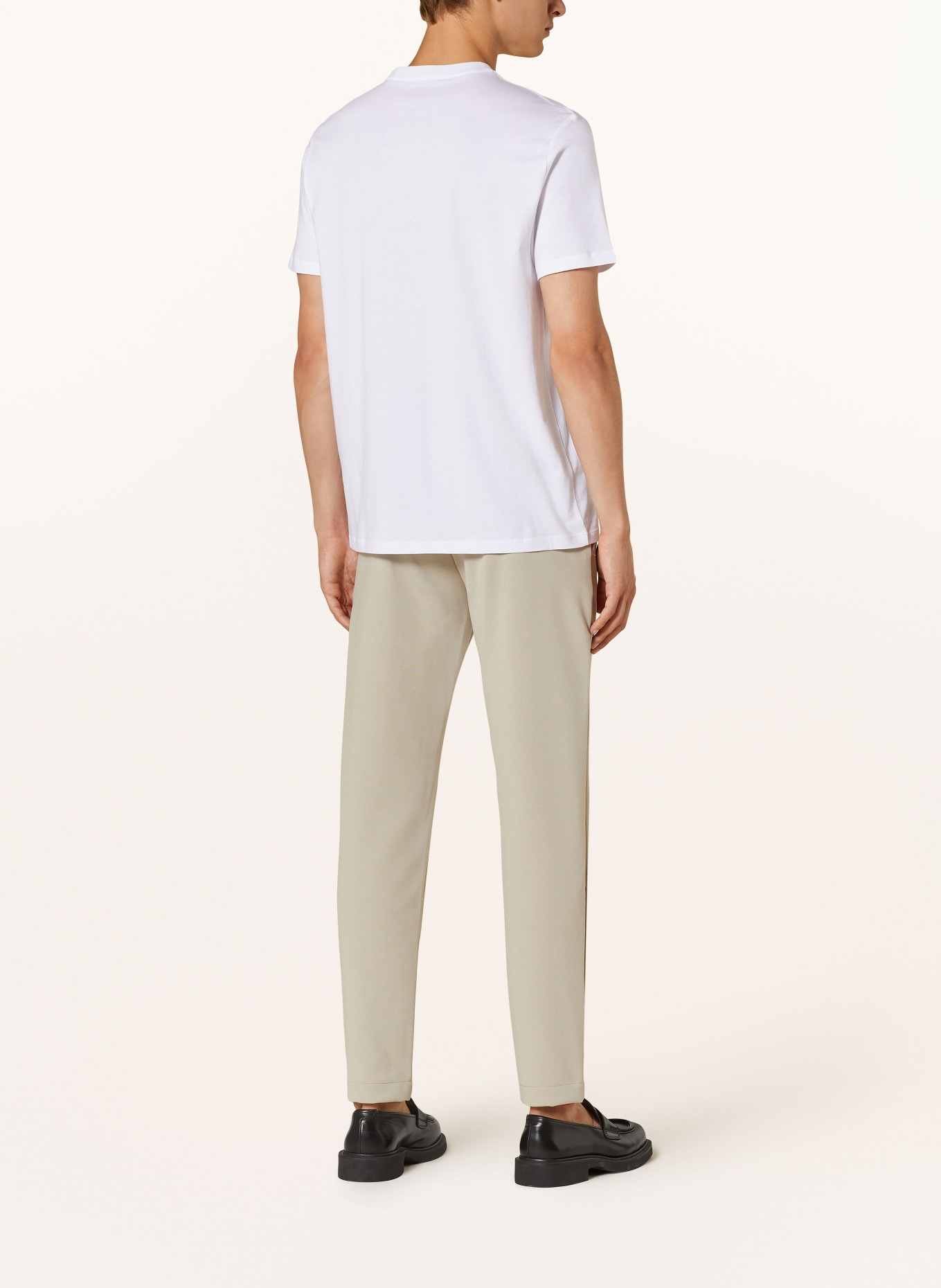 Calvin Klein T-Shirt, Farbe: WEISS/ BEIGE (Bild 3)