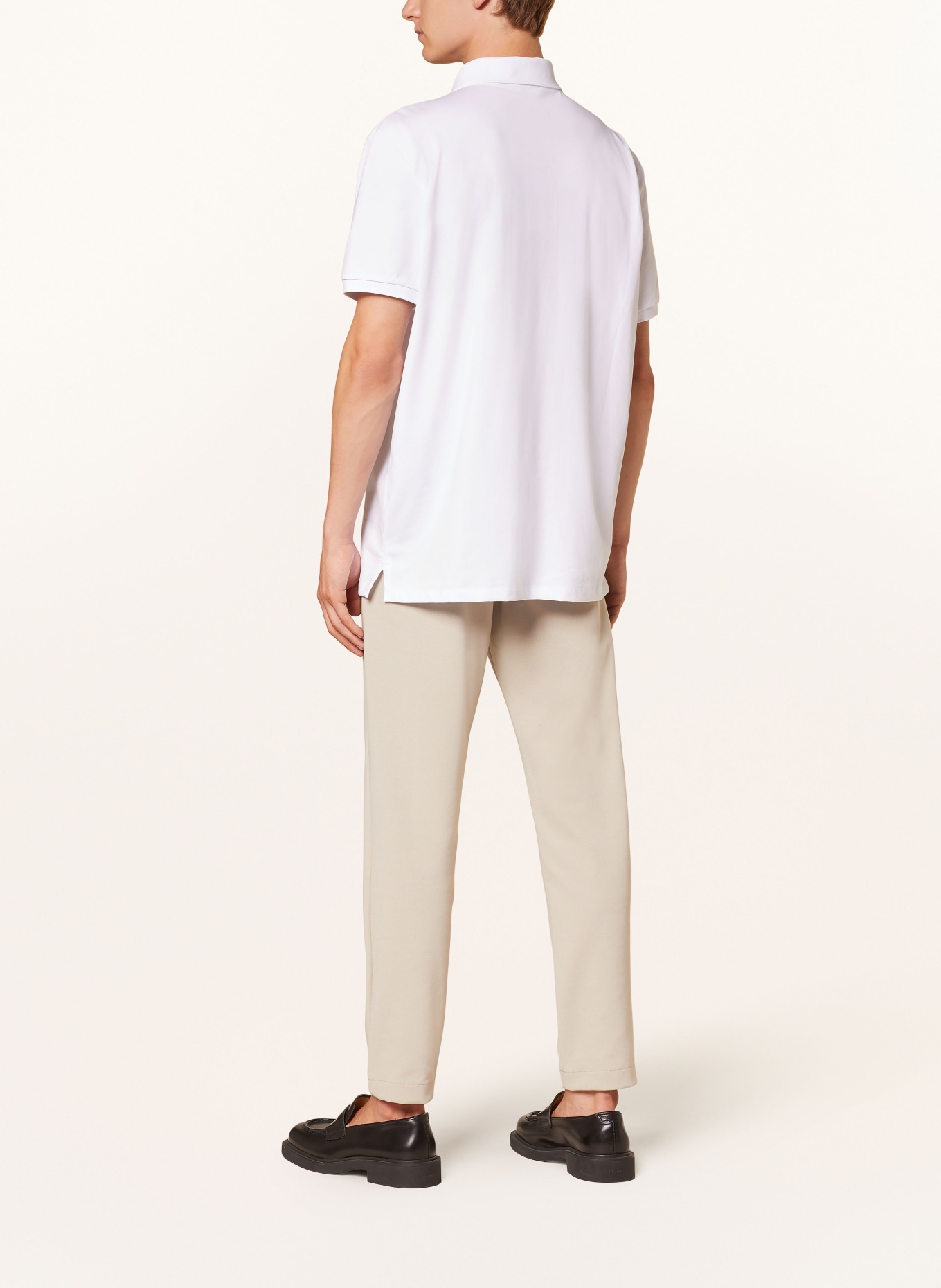 Calvin Klein Jersey-Poloshirt Classic Fit, Farbe: WEISS (Bild 3)