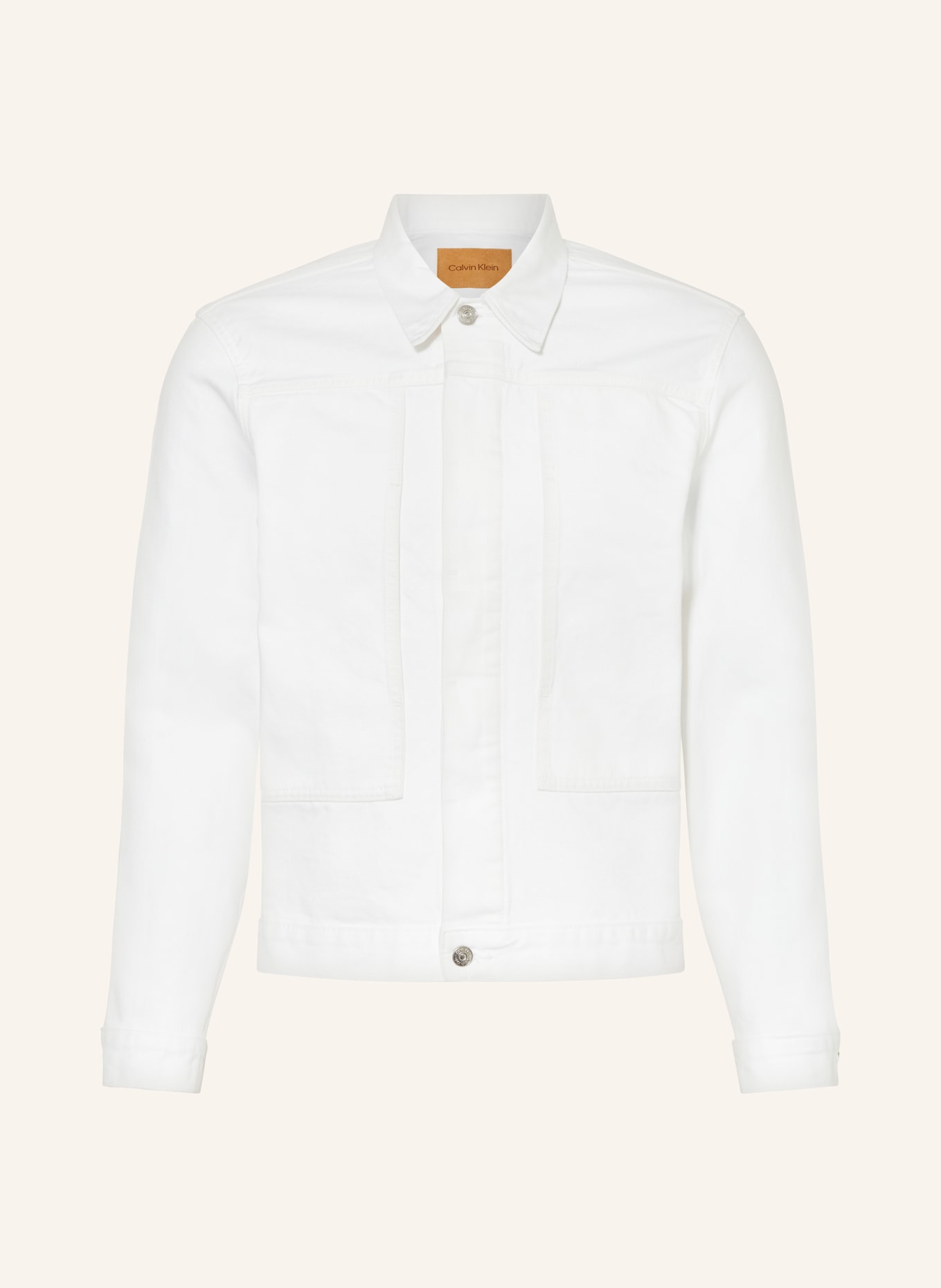 Calvin Klein Denim jacket KURABO, Color: WHITE (Image 1)