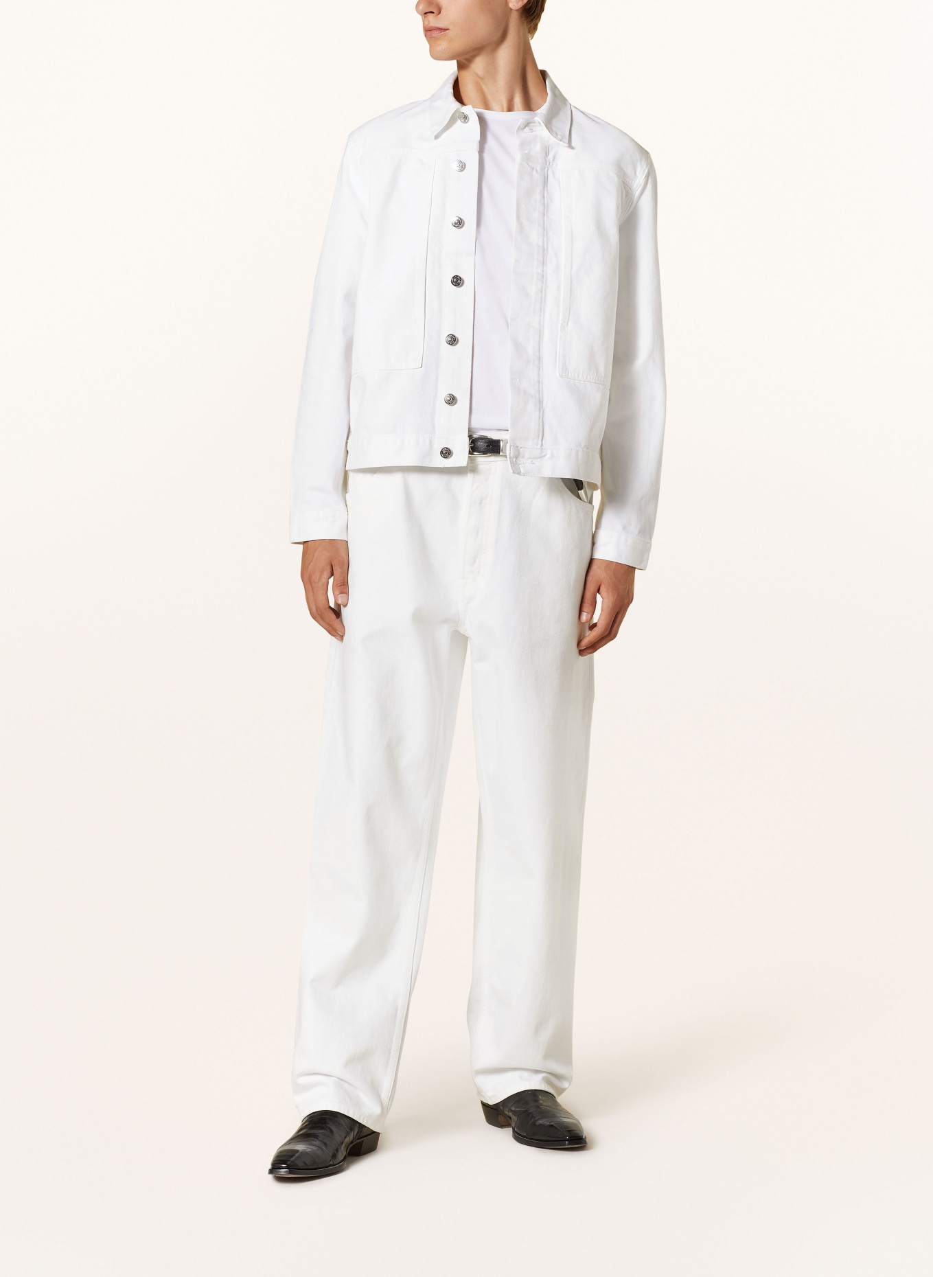 Calvin Klein Denim jacket KURABO, Color: WHITE (Image 2)