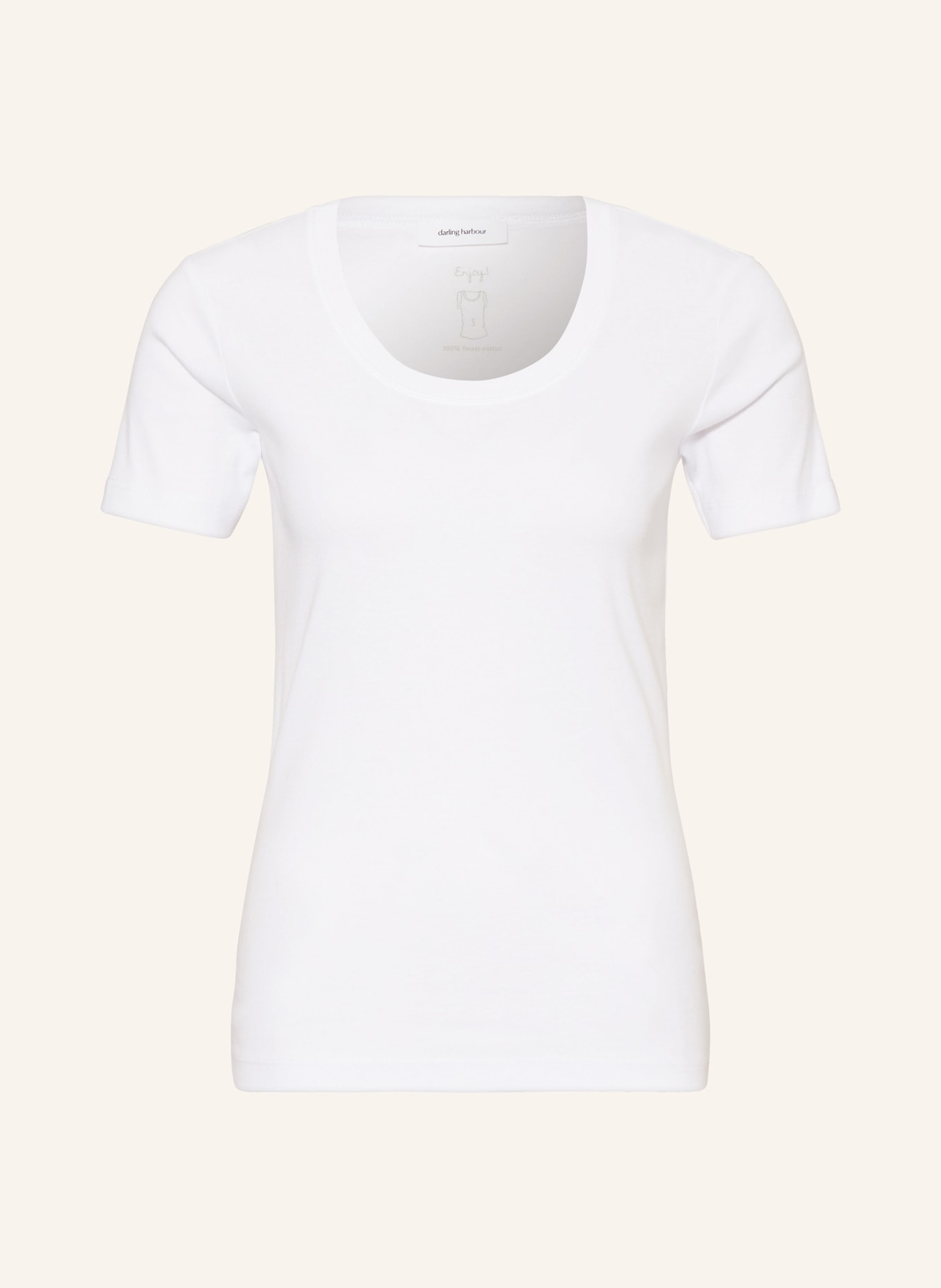 darling harbour T-shirt, Color: WEISS (Image 1)