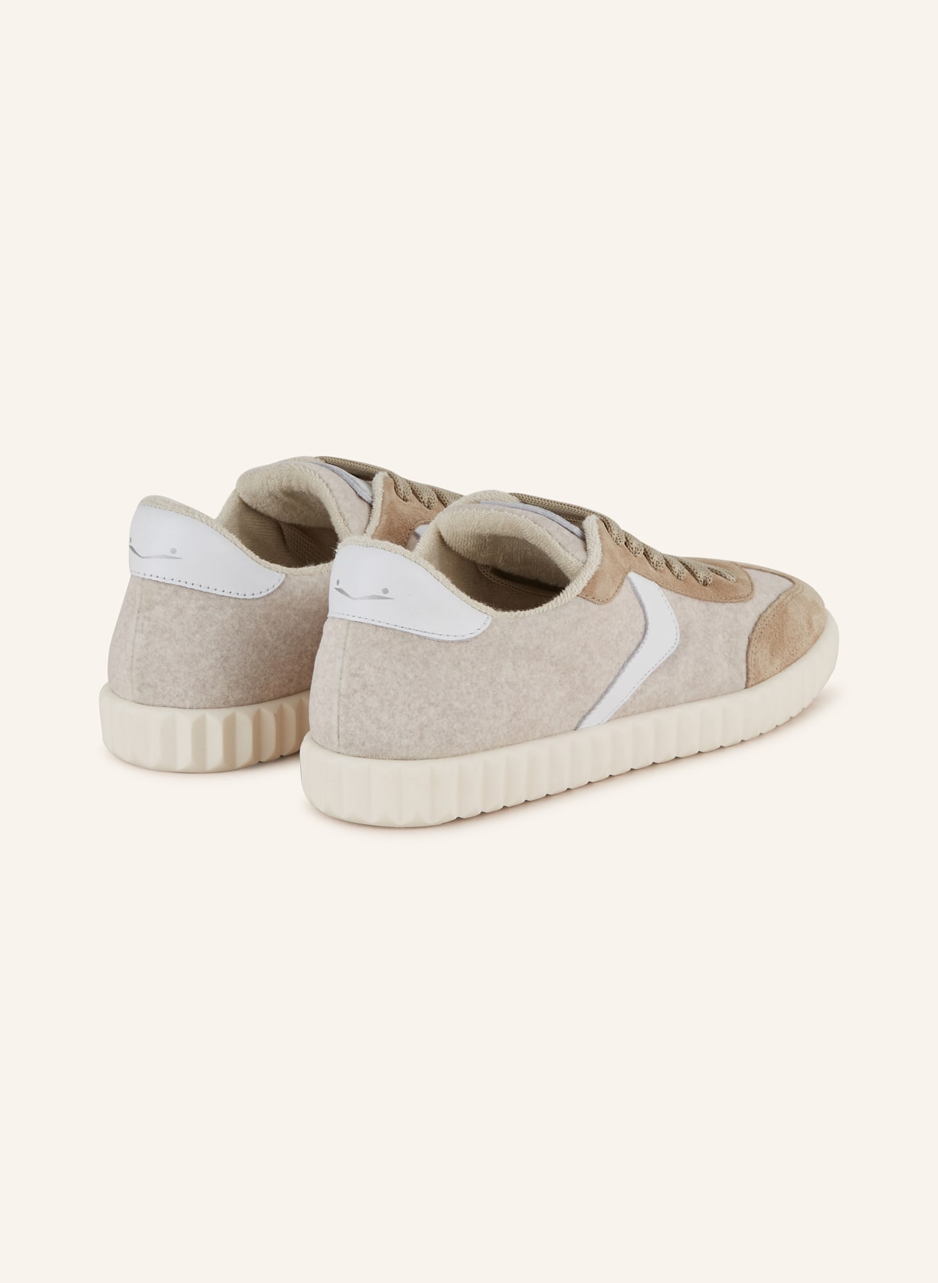 VOILE BLANCHE Sneakers INES, Color: BEIGE/ CREAM/ WHITE (Image 2)