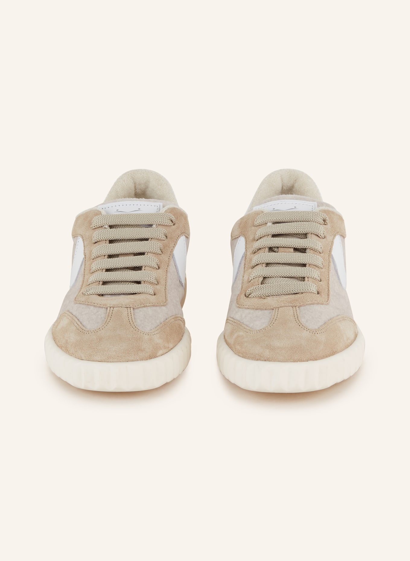 VOILE BLANCHE Sneakers INES, Color: BEIGE/ CREAM/ WHITE (Image 3)