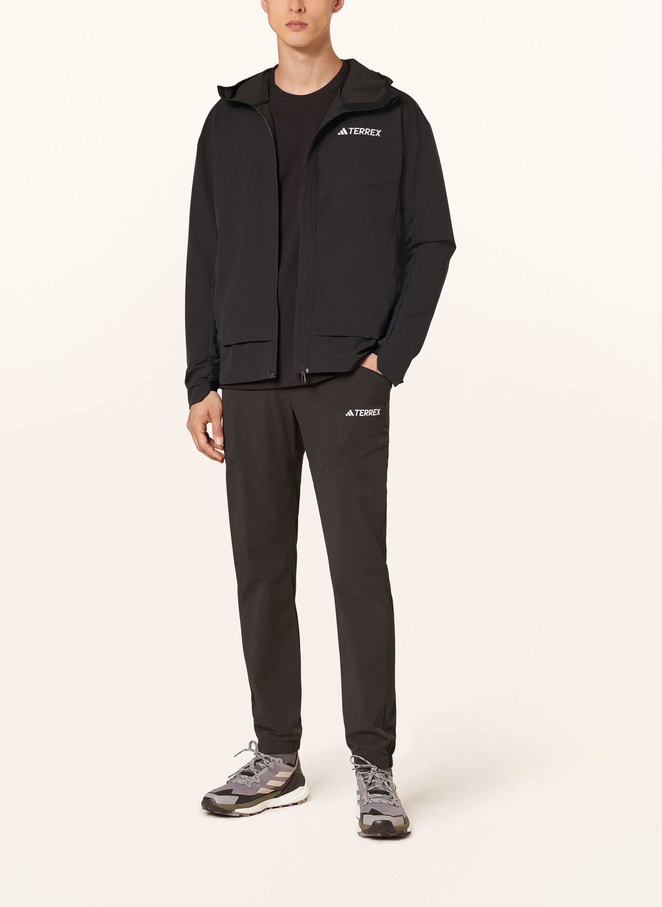 adidas TERREX Mid-layer jacket, Color: BLACK (Image 2)