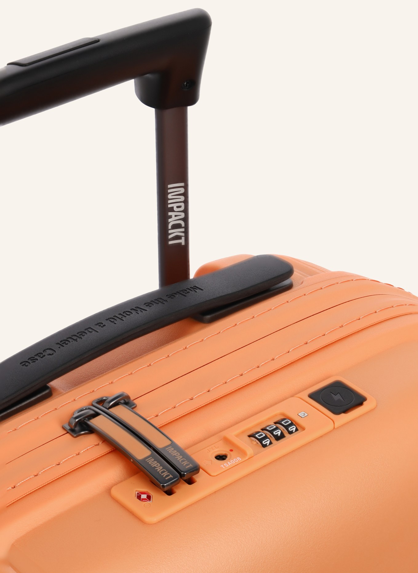 IMPACKT Wheeled suitcase IP1 S, Color: ORANGE (Image 3)