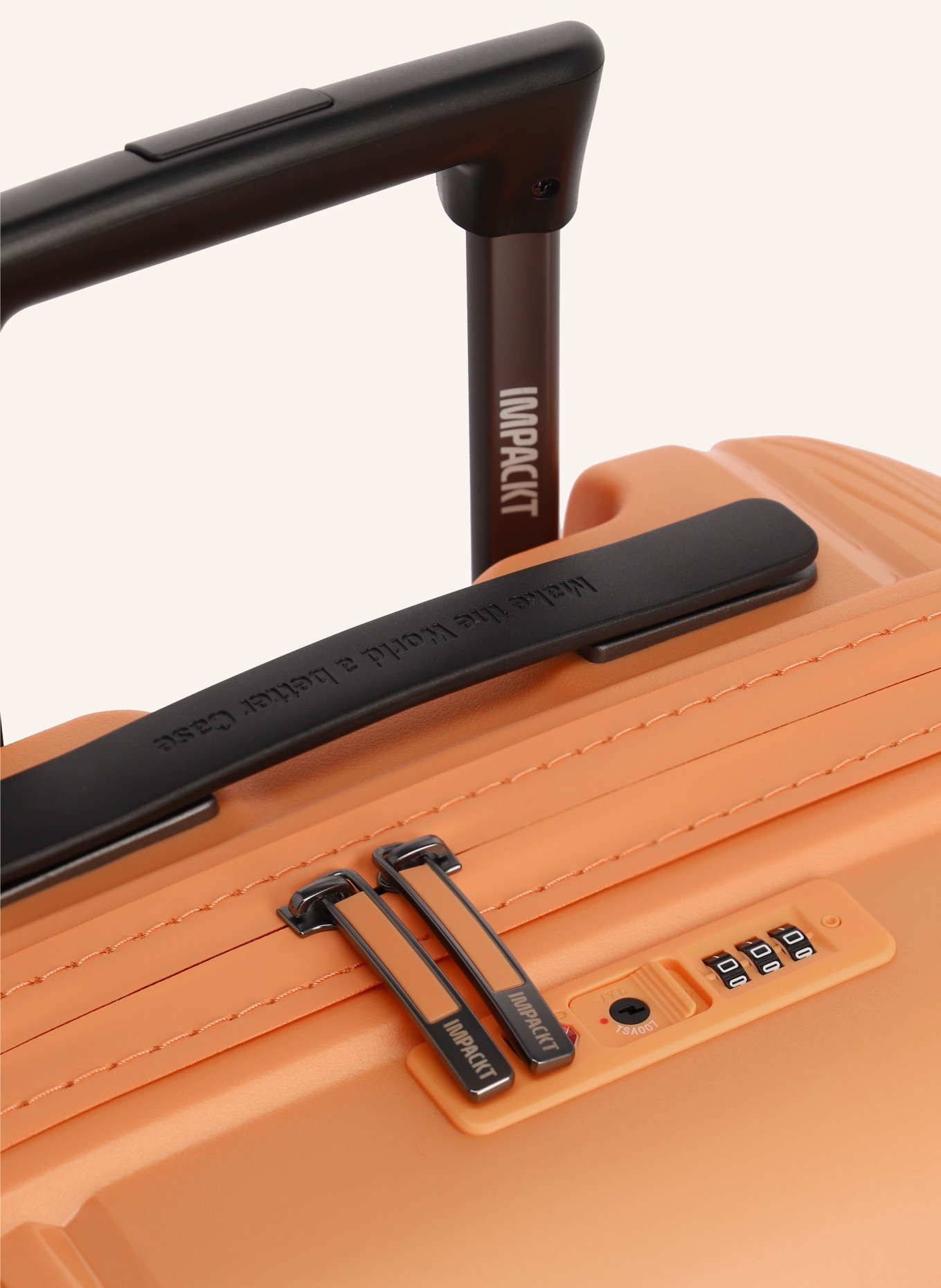 IMPACKT Wheeled suitcase IP1 L, Color: ORANGE (Image 3)