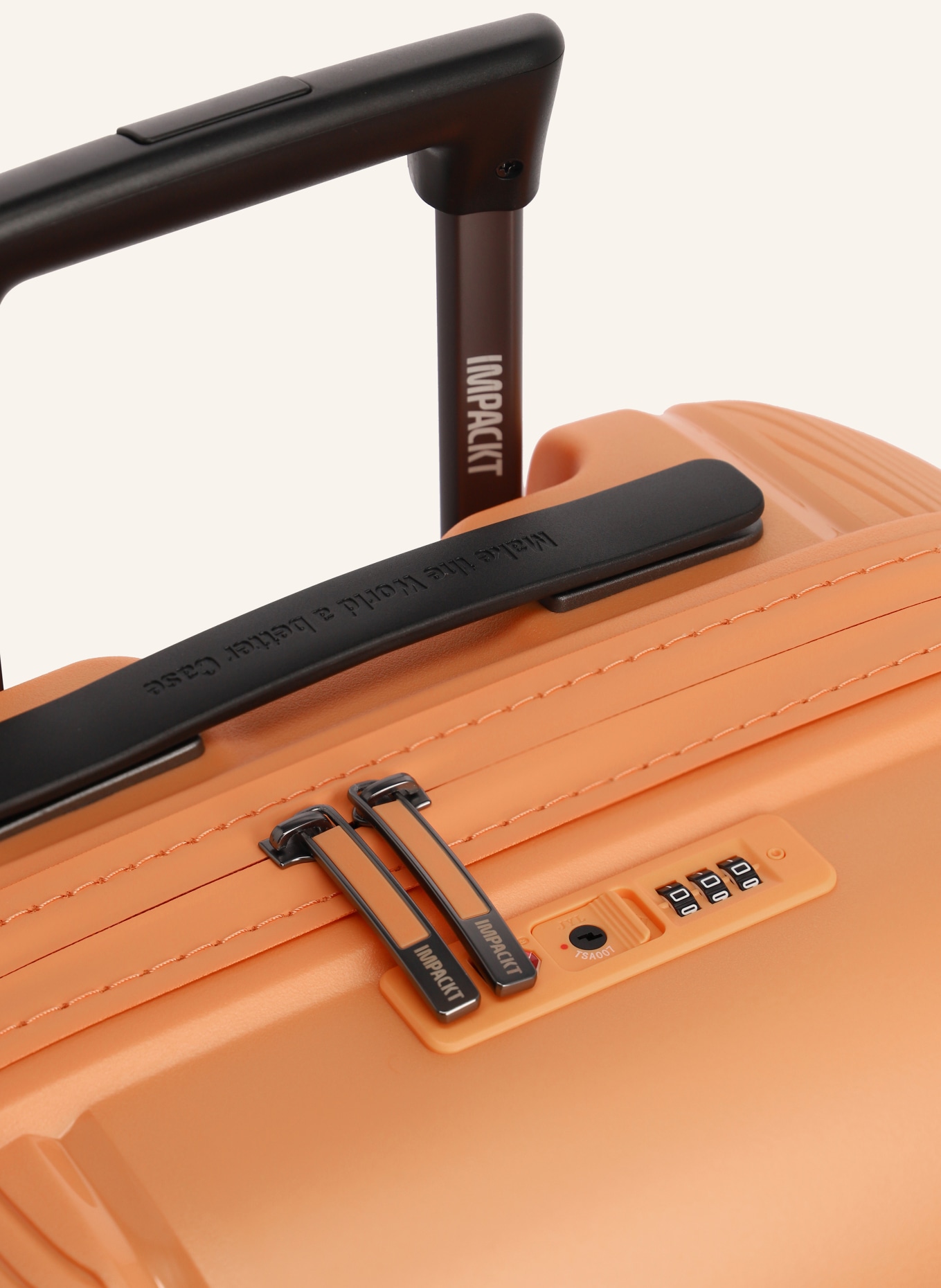 IMPACKT Wheeled suitcase IP1 M, Color: ORANGE (Image 3)