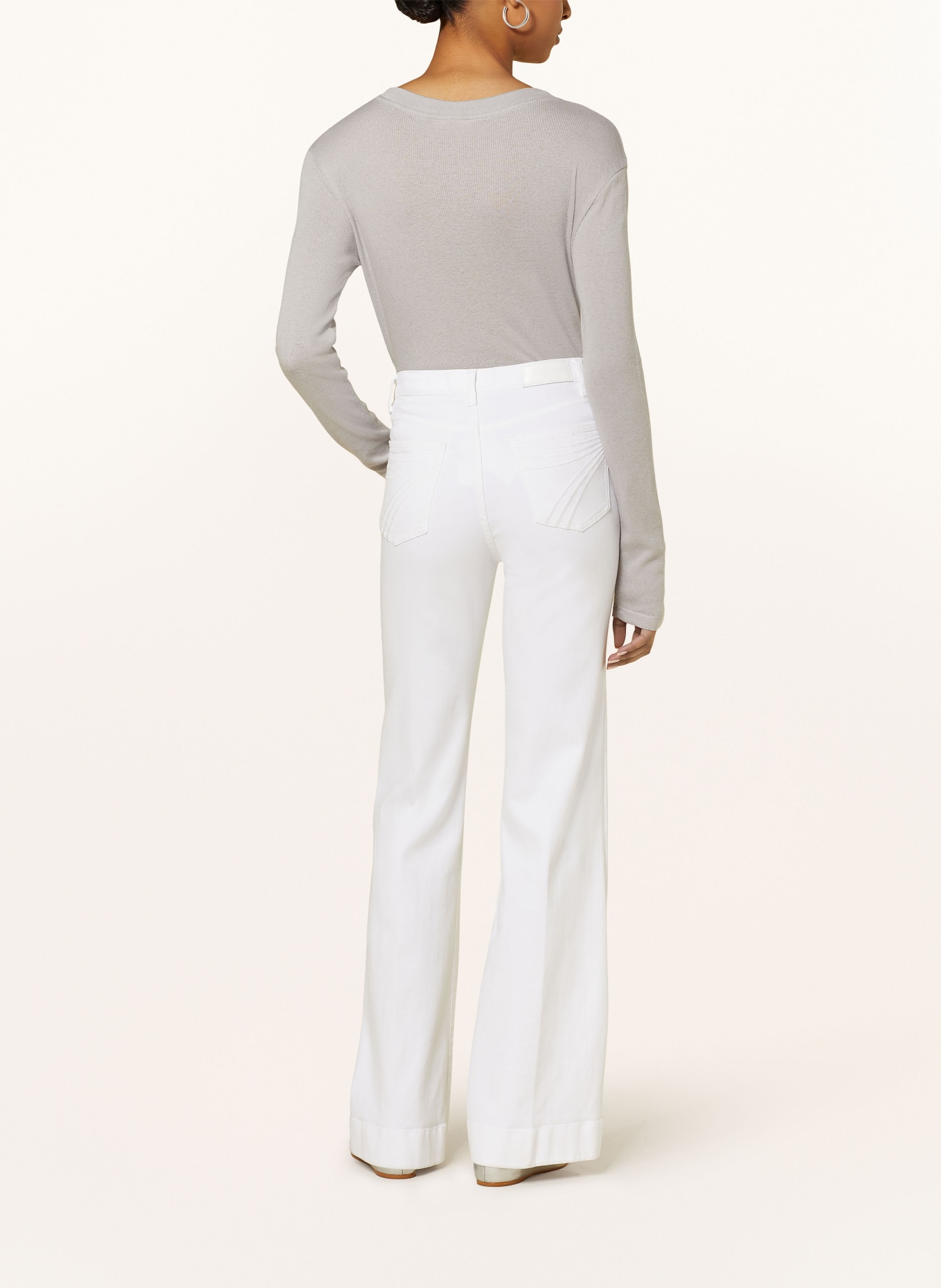 darling harbour Henley shirt: GRAU MELANGE