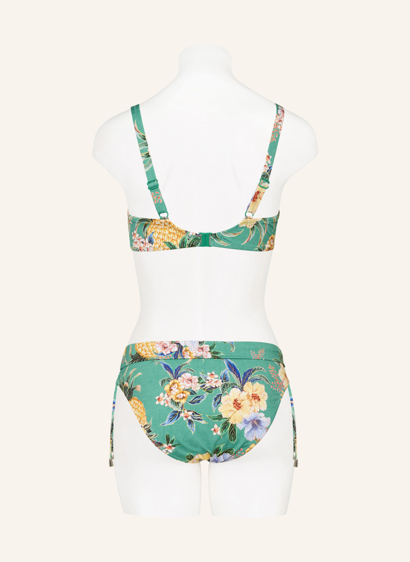 Lidea Bügel-Bikini-Top PINEAPPLE SEA: GRÜN / GELB / HELLBLAU