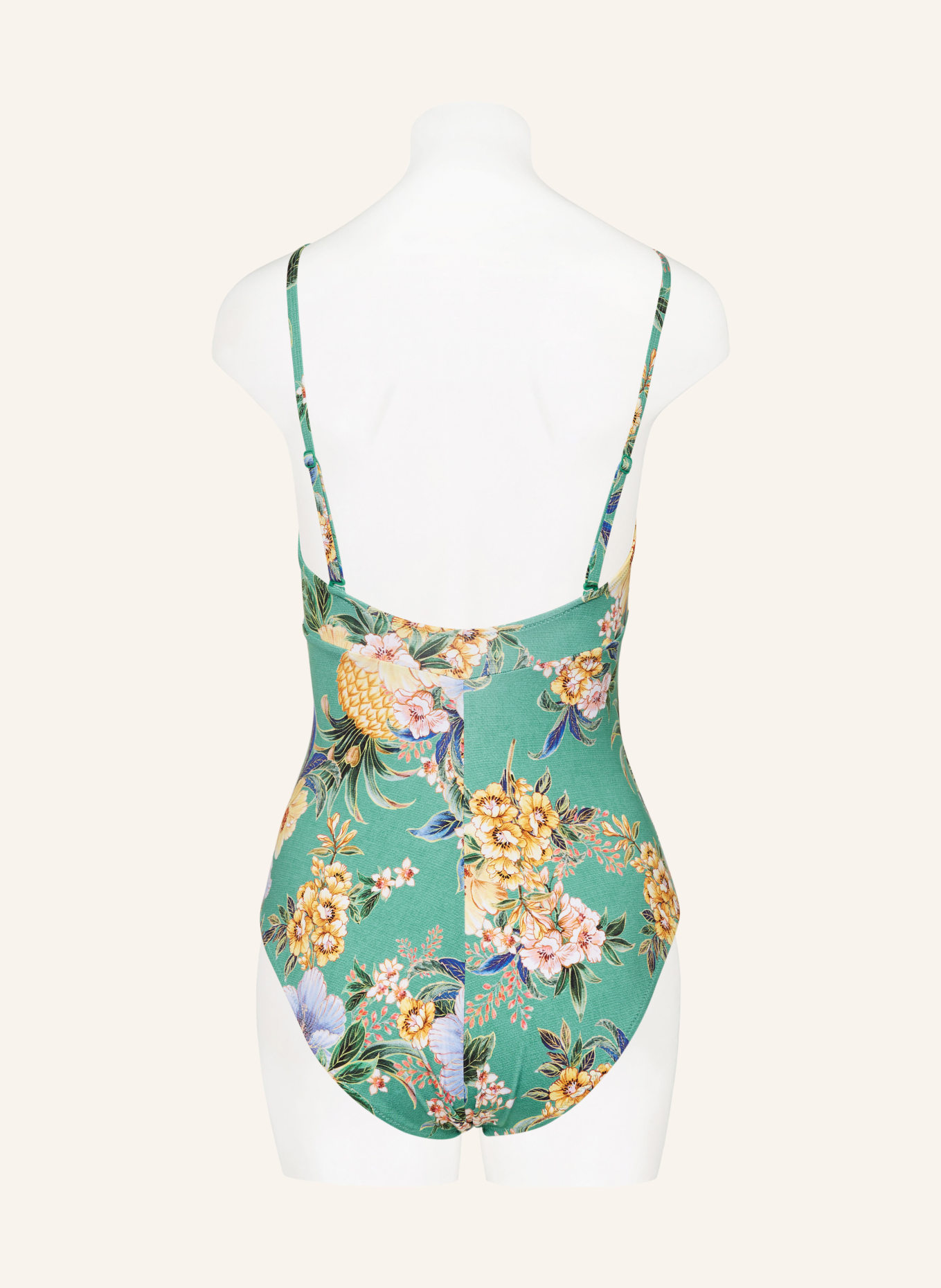 Lidea Shaping swimsuit PINEAPPLE SEA, Color: GREEN/ YELLOW/ LIGHT BLUE (Image 3)