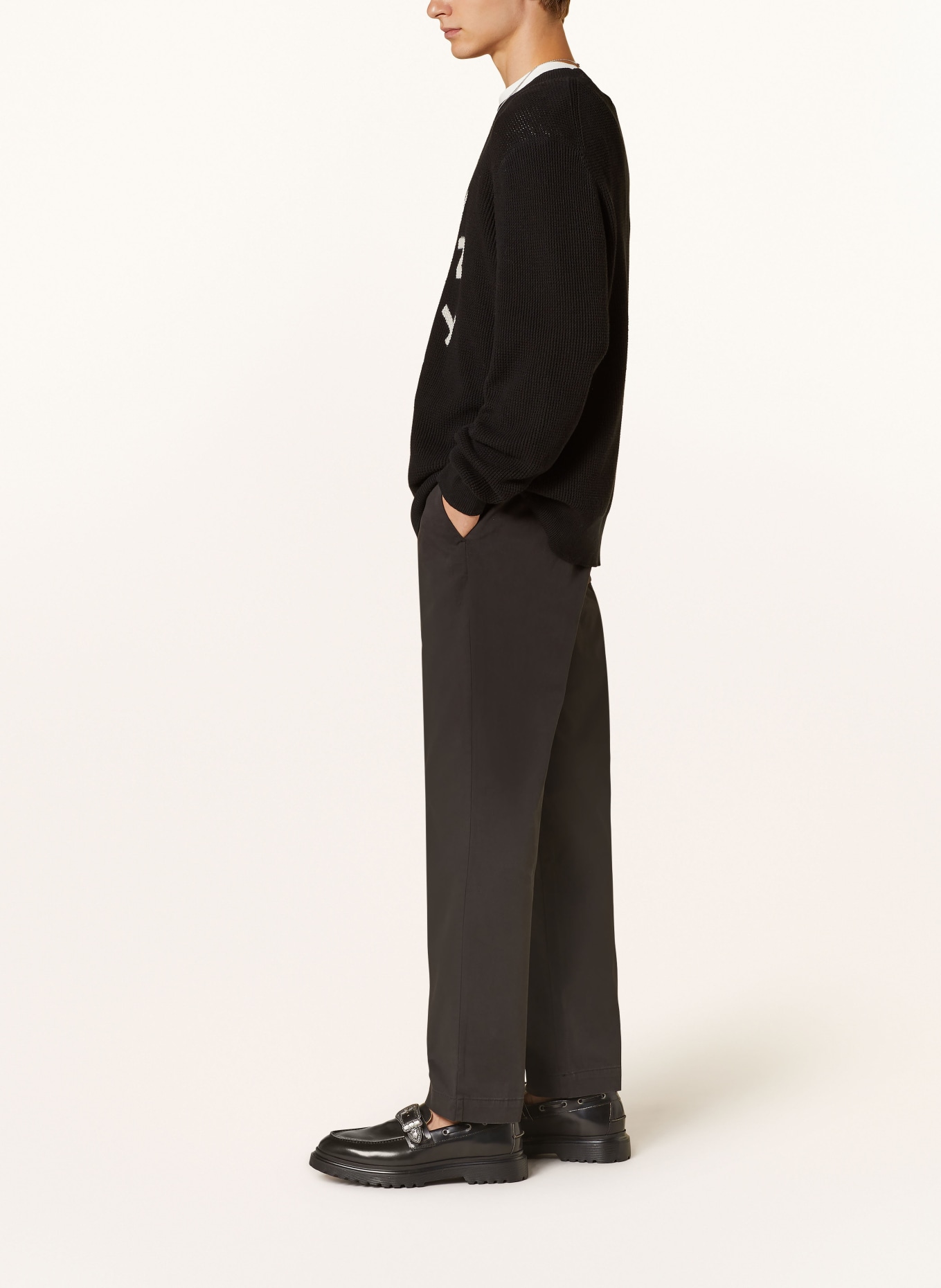 ALLSAINTS Chino RHODE Regular Fit, Farbe: SCHWARZ (Bild 4)