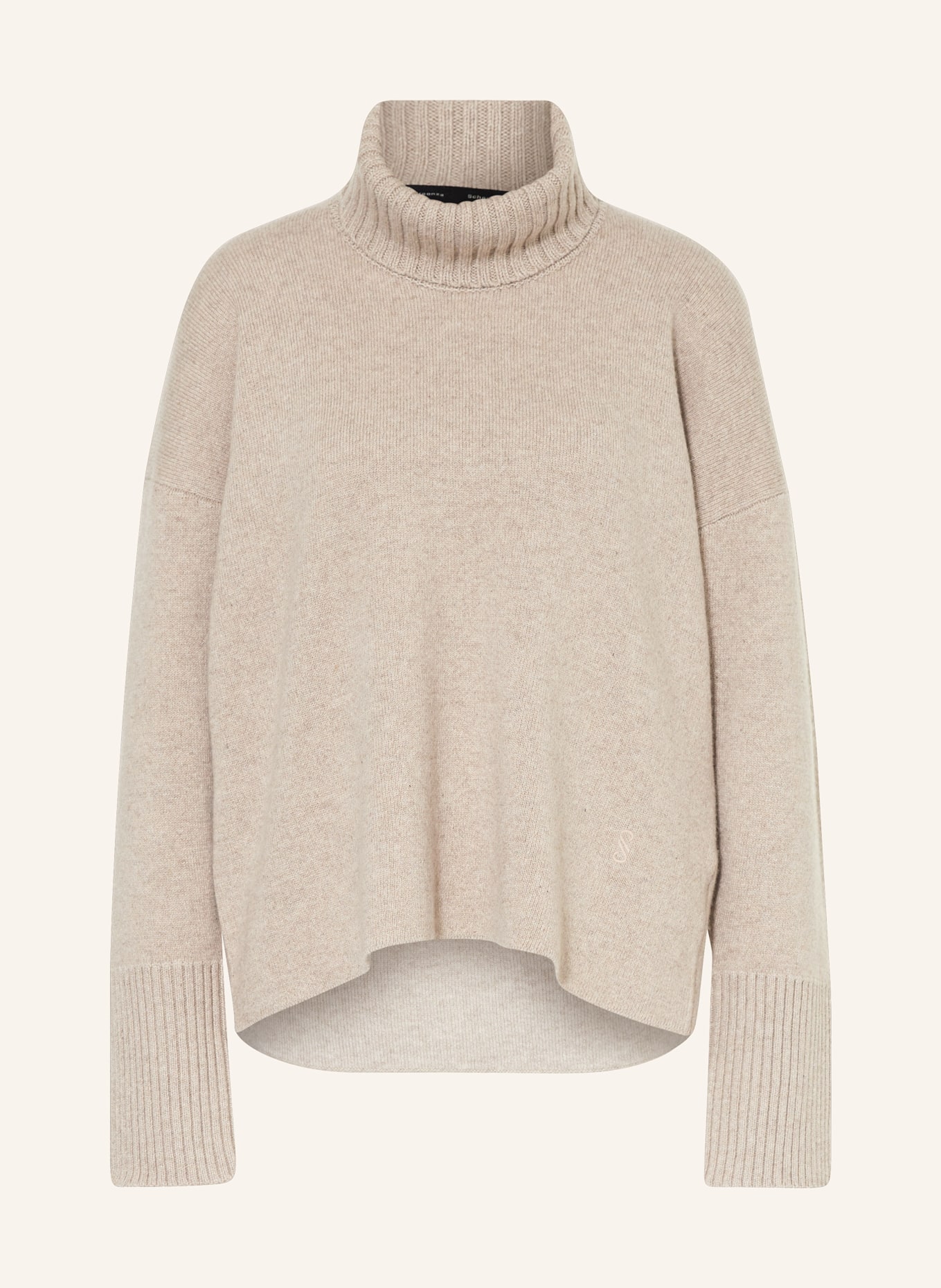 Proenza Schouler Turtleneck sweater SANDRA made of cashmere, Color: BEIGE (Image 1)