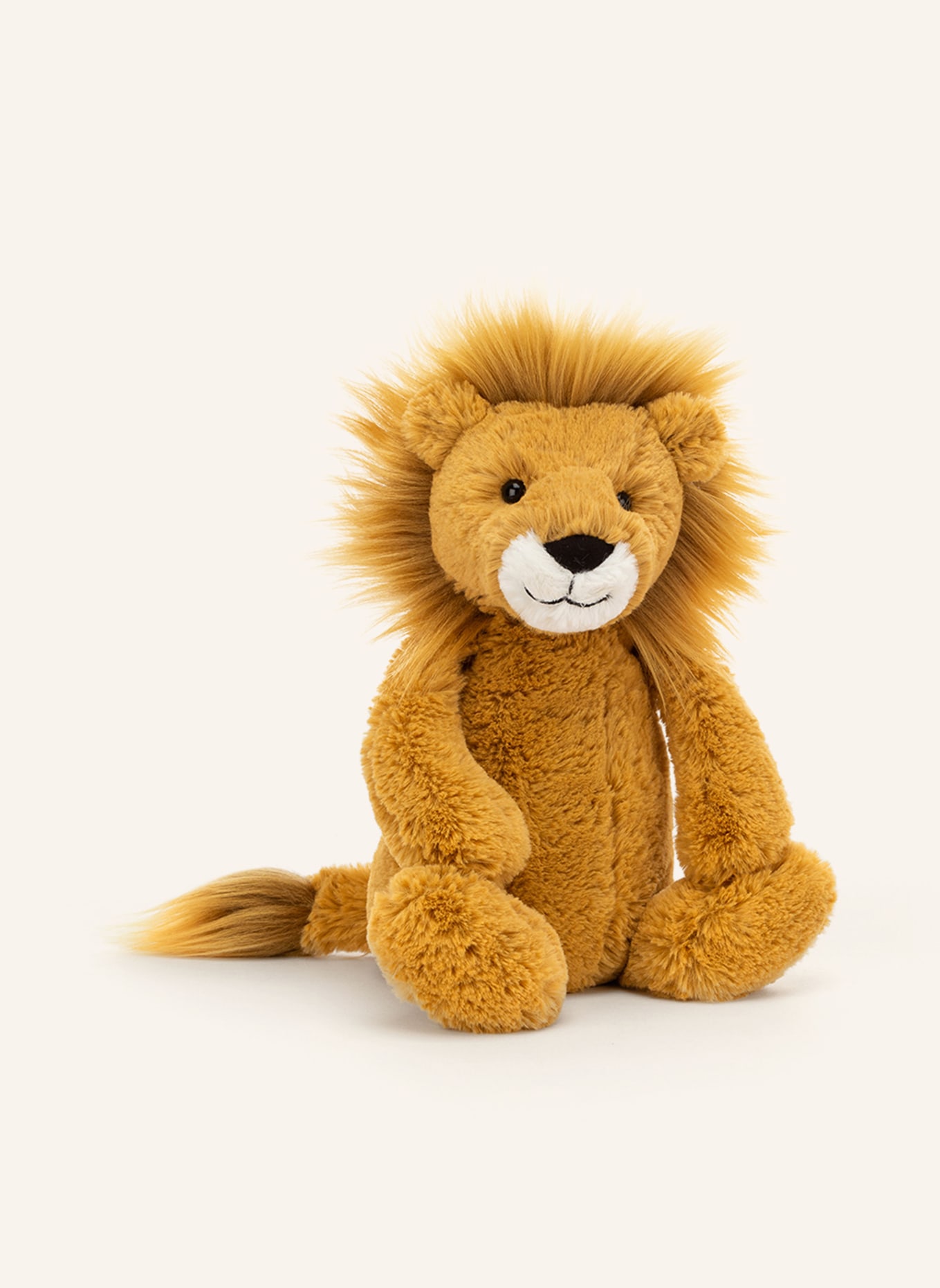 Jellycat Plyšový lev BASHFUL LION, Barva: BÉŽOVÁ (Obrázek 1)