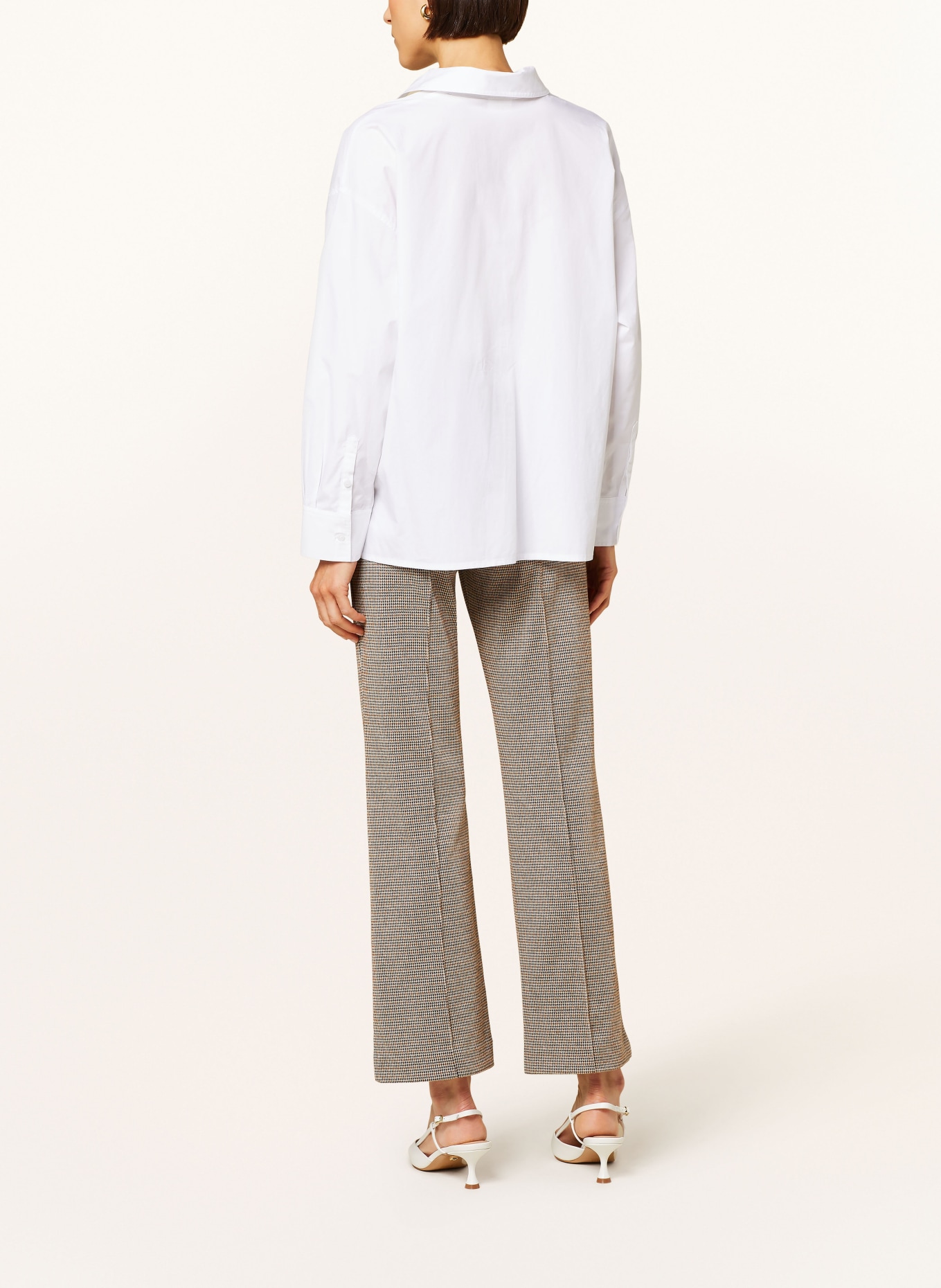 Part Two Trousers PONTAS, Color: BROWN/ BEIGE/ DARK BROWN (Image 3)